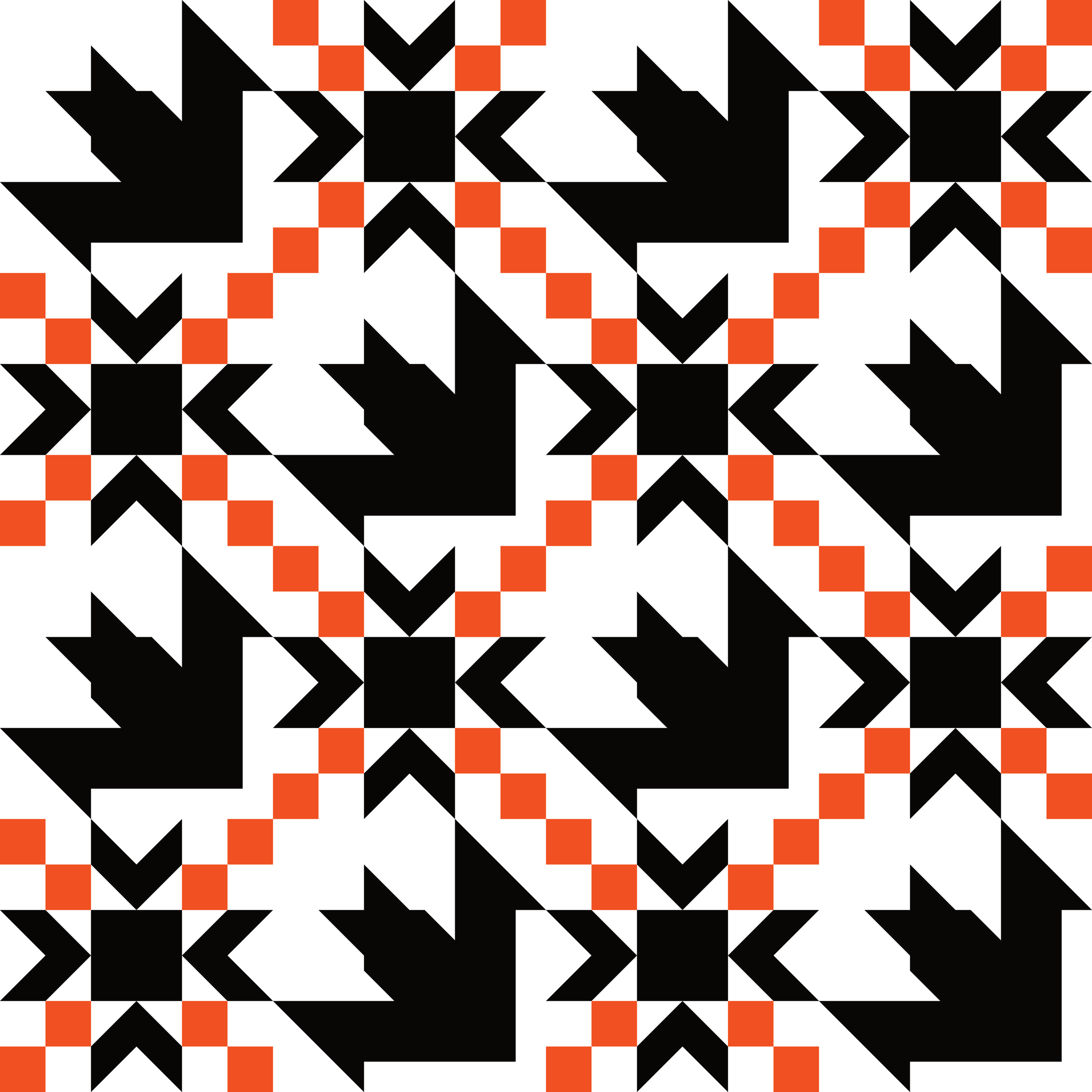 Night Folly ~ Batty Arrowhead Stars ~ THROW Quilt Kit