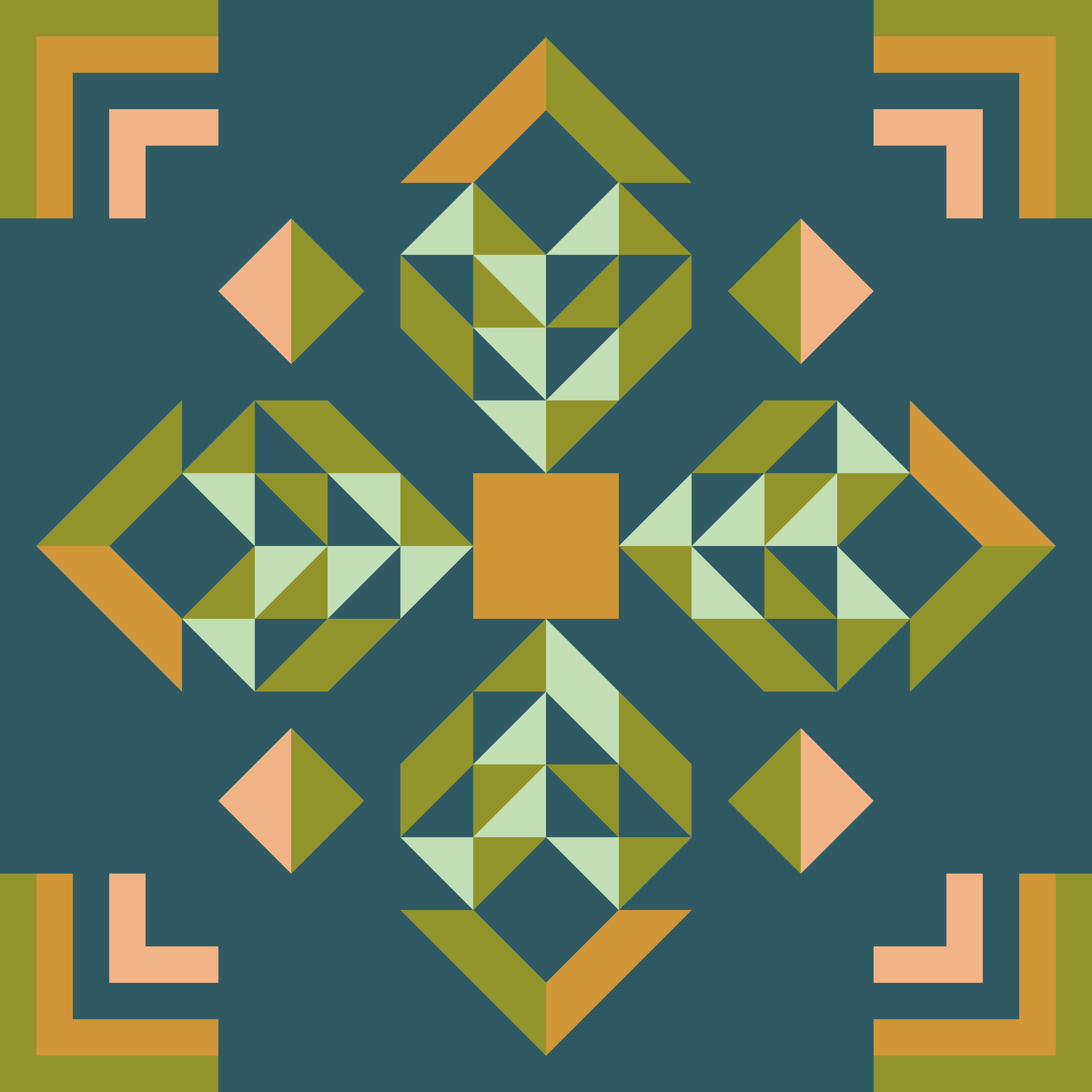 Brigid ~ THROW Quilt Kit