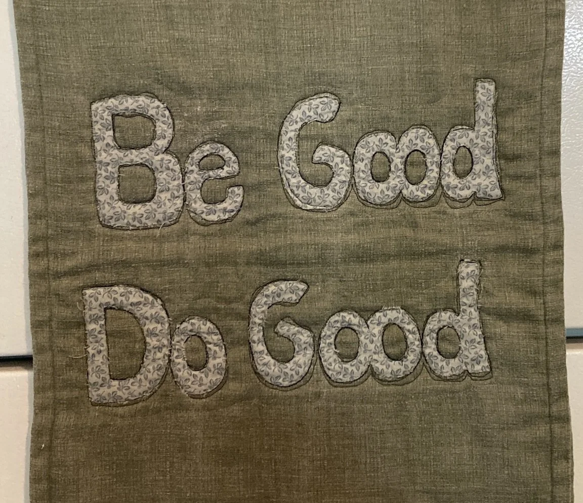 This is a reminder message to be kind and helpful. Be good. Do good.