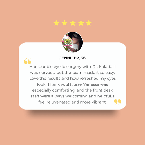 Double eyelid surgery patient review for Adonis Plastic Surgery