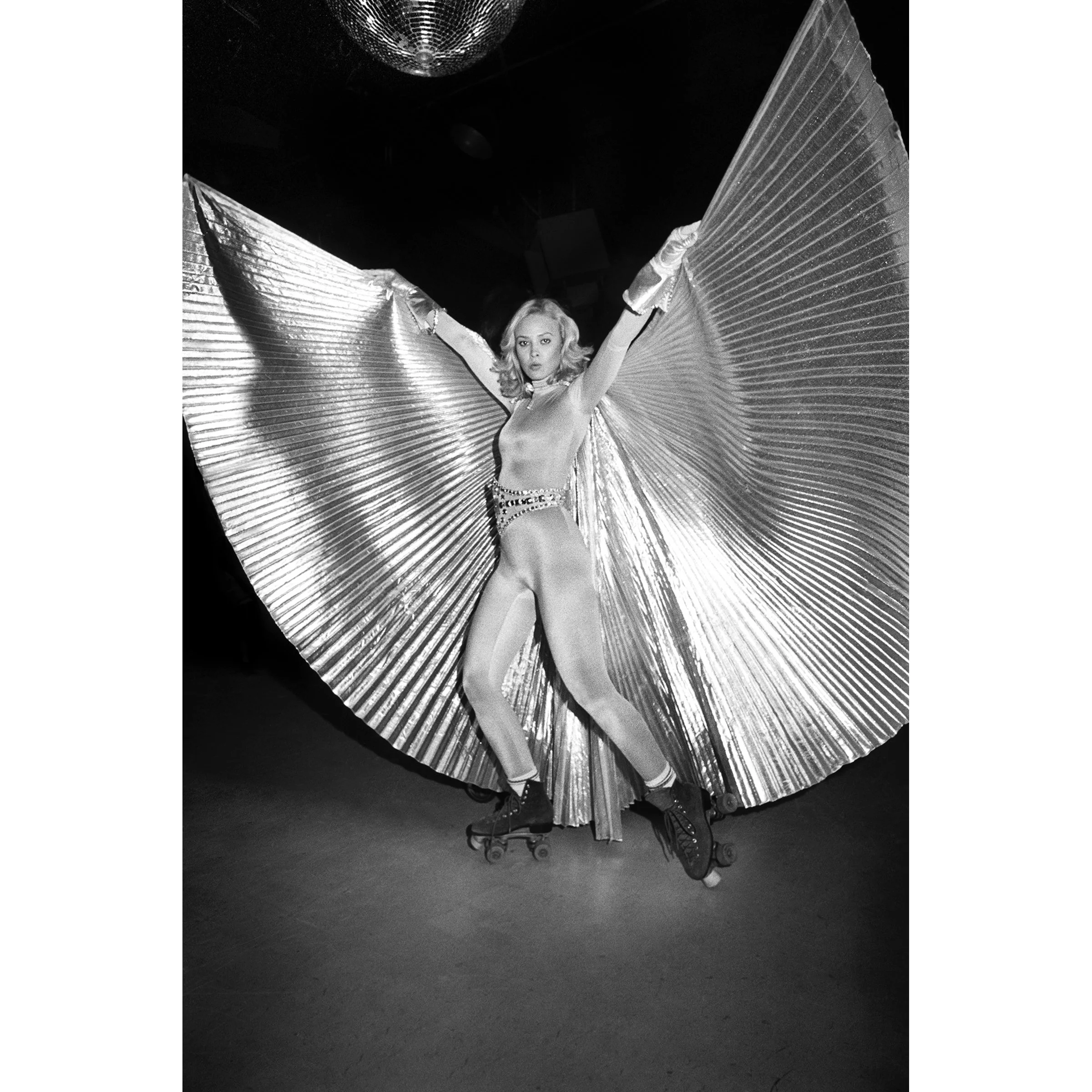 Flippers Roller Boogie Palace (Halloween Party Girl with Cape), 1979-81.jpg