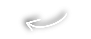 White arrow pointing left on black background