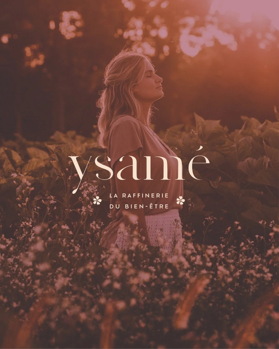 Identité visuelle de l'institut de soin Ysamé à Nantes