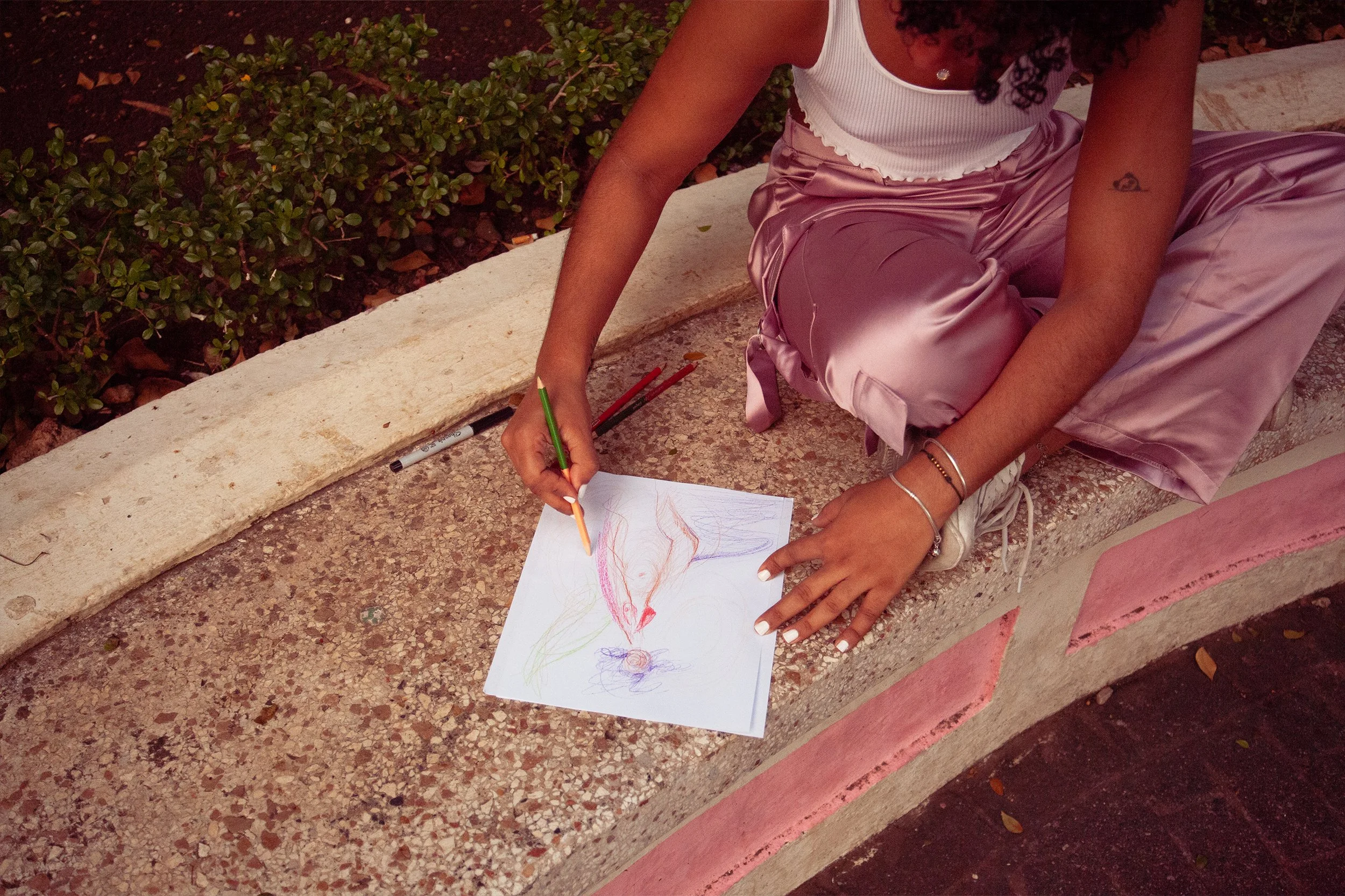 Bodymapping exercises. Photo credit: Mariu Santana