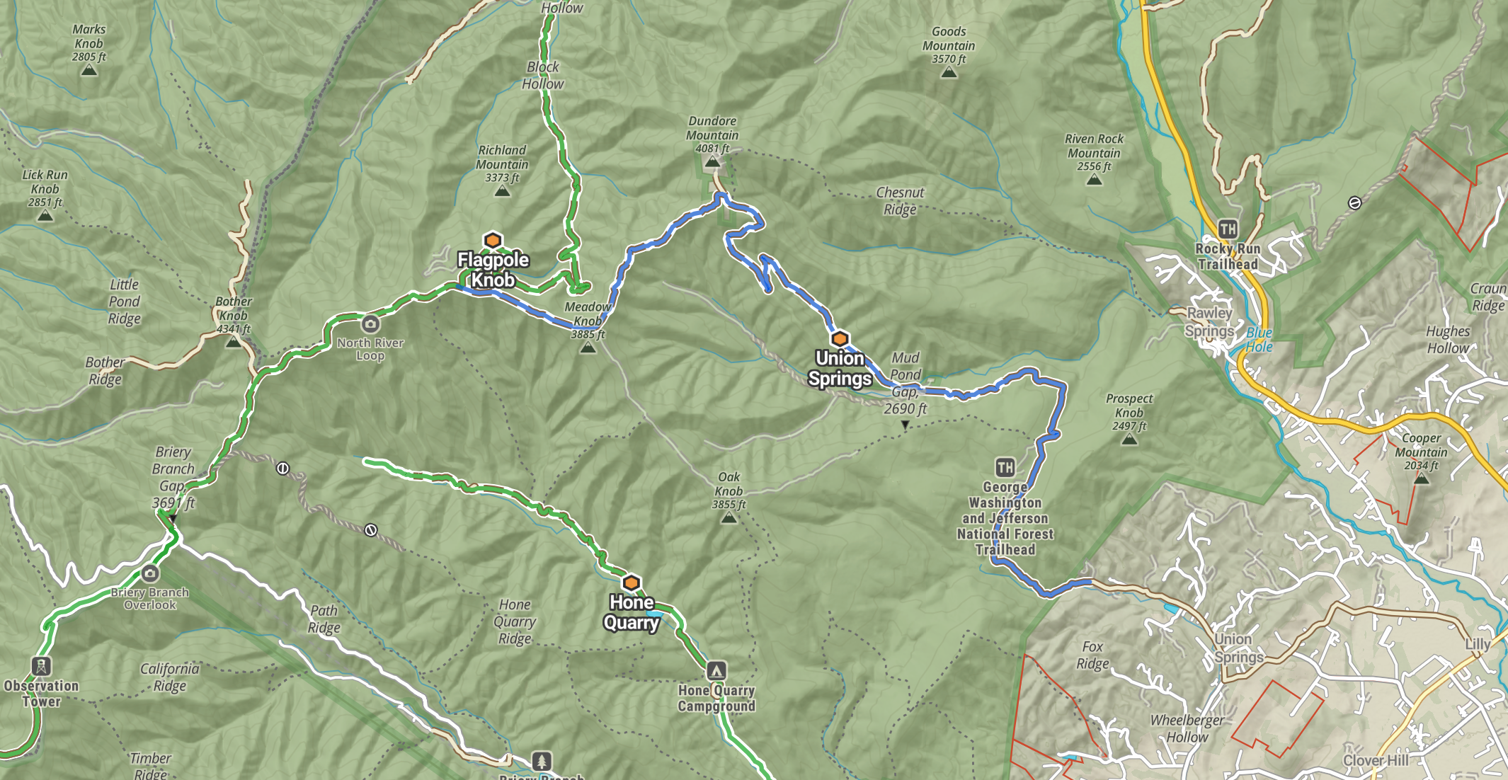 OVR/F4Lo: Union Springs (Virginia) Group Ride
