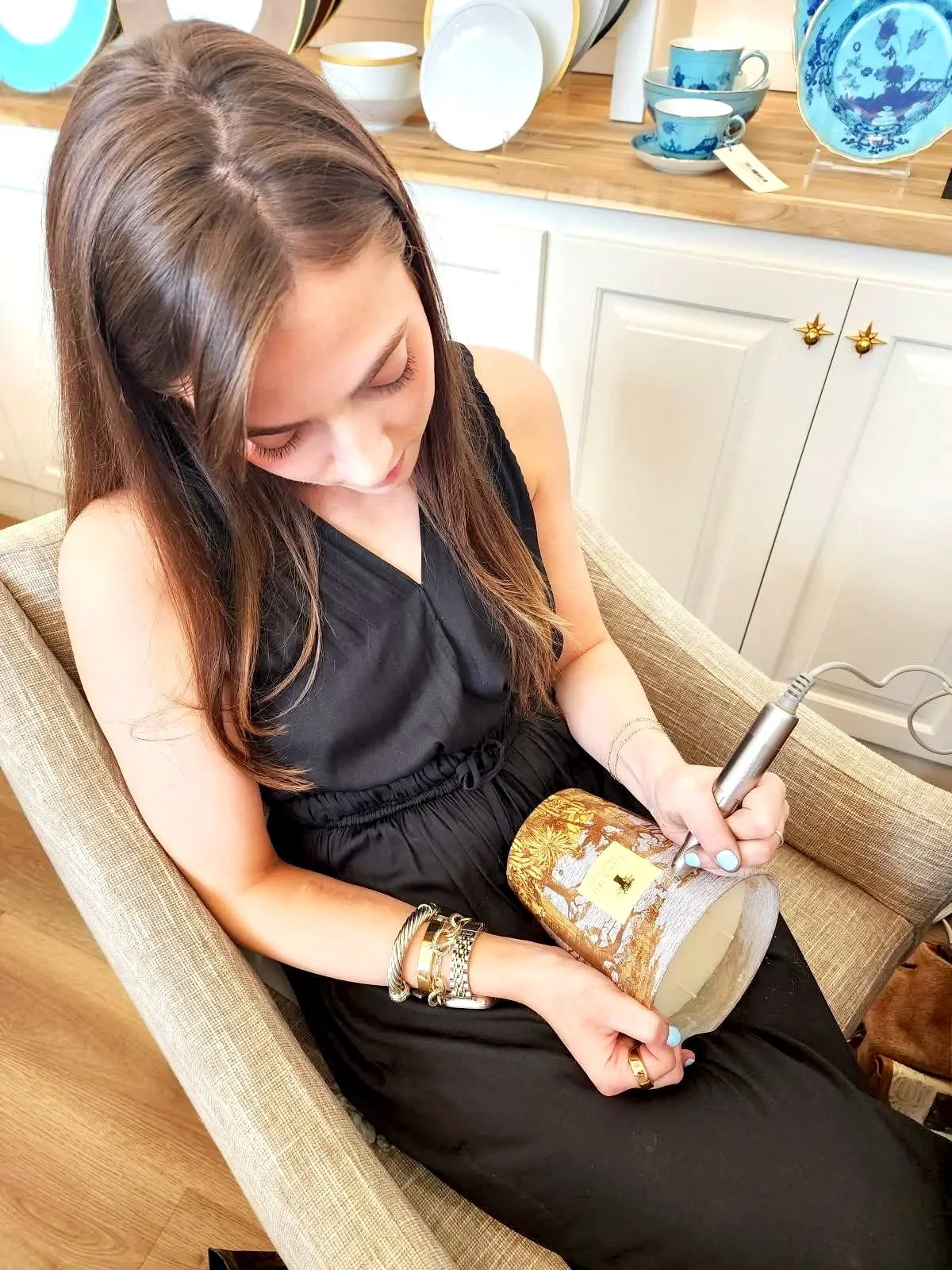 Live event art, luxury calligraphy and engraving