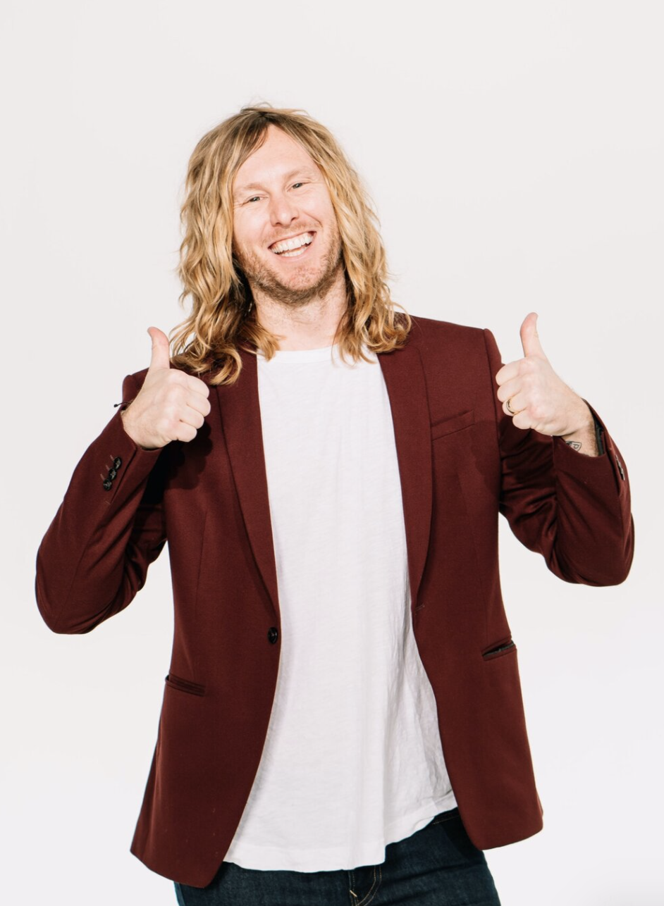 Jamey Ice - Co-founder and Marketing Director - Showing thumbs up