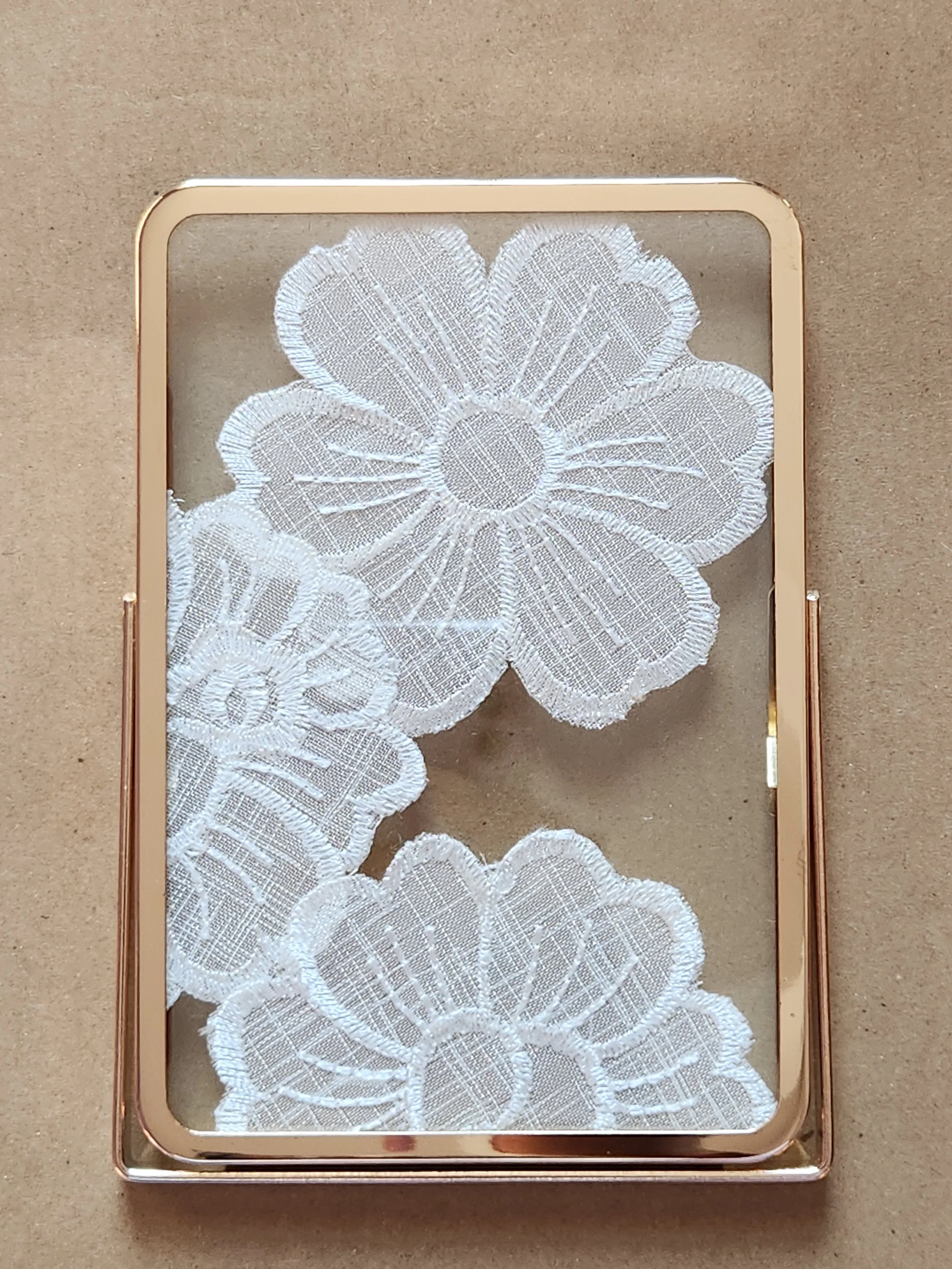 Framed Botanical Lace No. 2