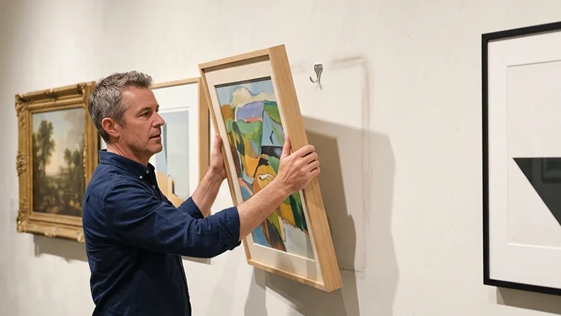 How to store your art between hangs