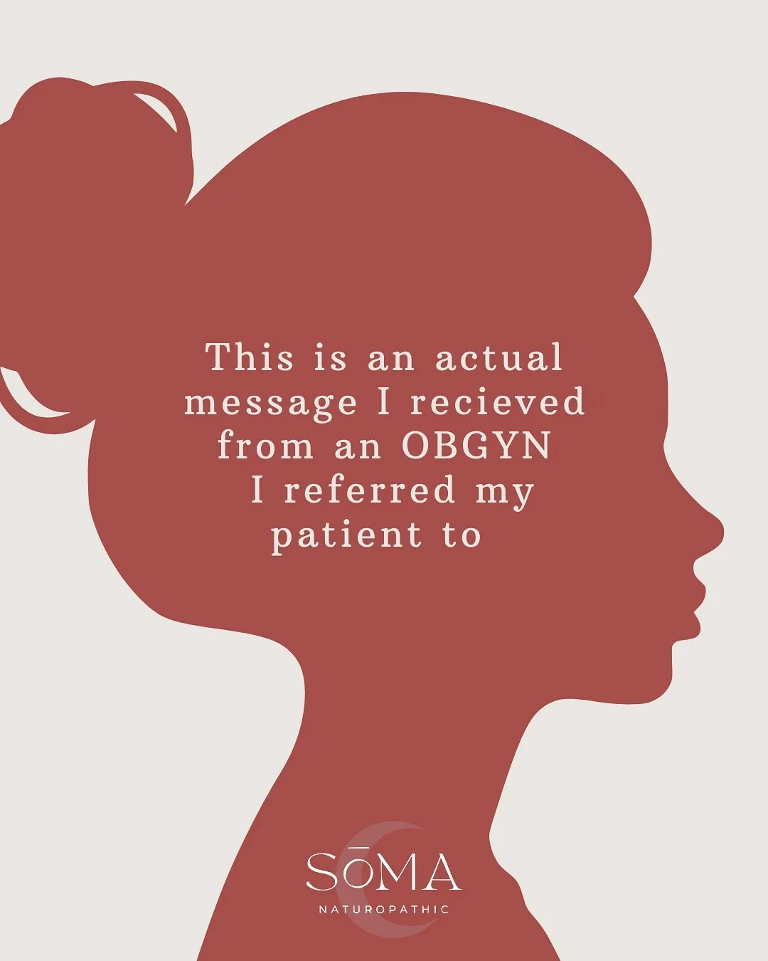Imagine being told by your doctor that birth control is the thing that will help regulate your cycle 🤬

I AM NOT anti-birth control, but I AM anti-using it as a lazy substitute for digging deeper into the root cause 

Birth control suppresses and ov
