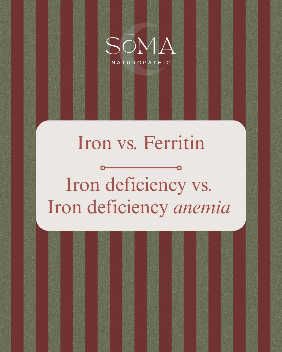 If there's one thing I say on a daily basis, it's this: "you can still be iron deficient while having a normal CBC/ferritin." 

This patient was told that her ferritin levels looked great therefore her symptoms could not be related to iron 