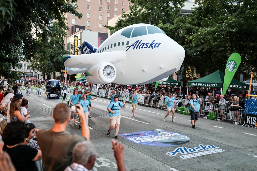 Alaska Airlines Torchlight Parade Tickets — Seafair