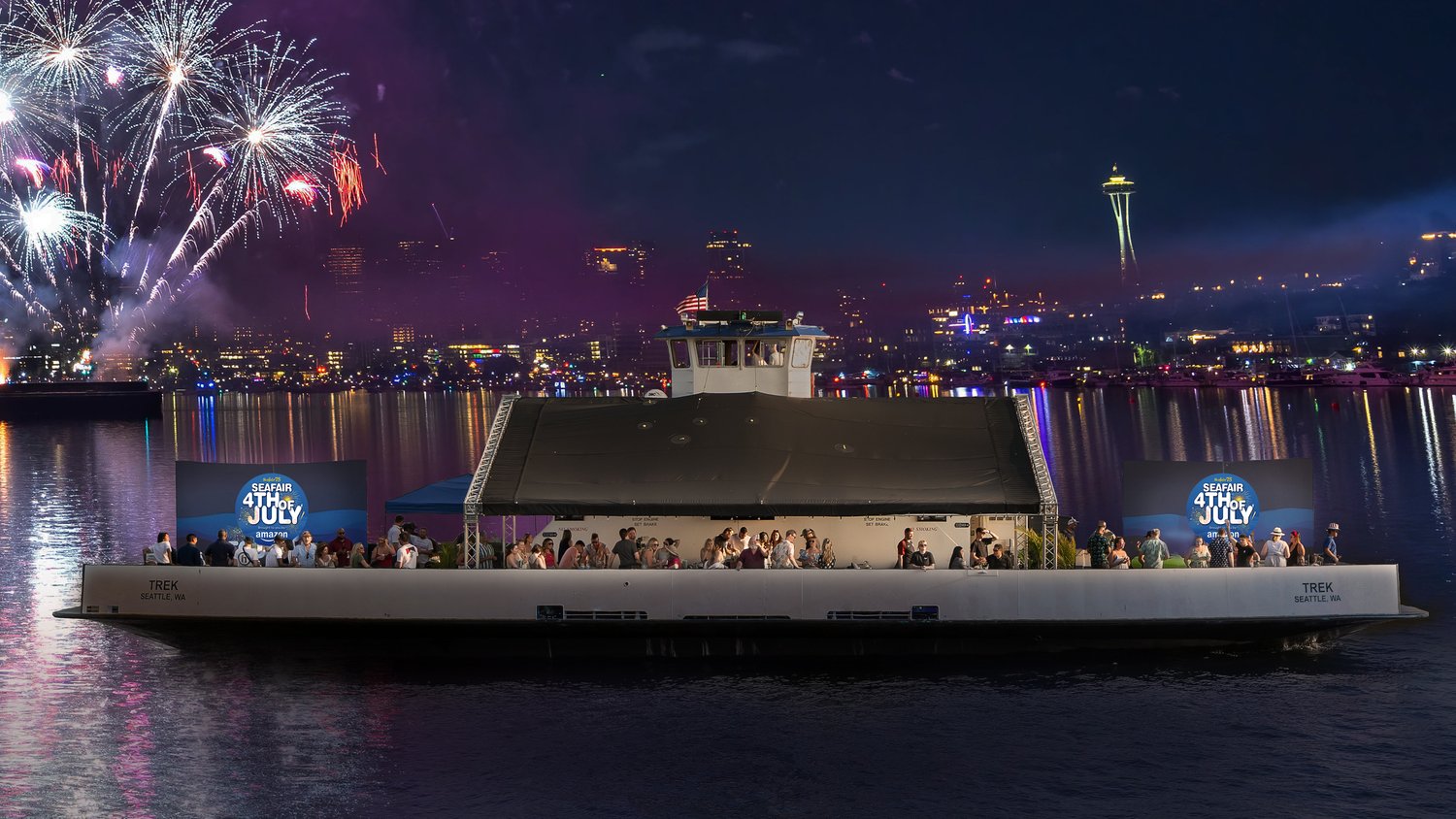 Fireworks Cruise Seafair Summer Fourth Premium Experience — Seafair