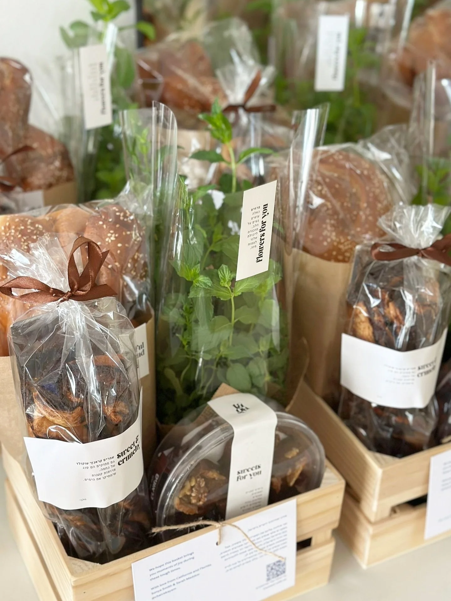 Today, we had the privilege of delivering baskets to families of hostages, a small gesture of care and solidarity made possible by this incredible community. Your generosity continues to remind us that even in darkness, we can be a source of light fo