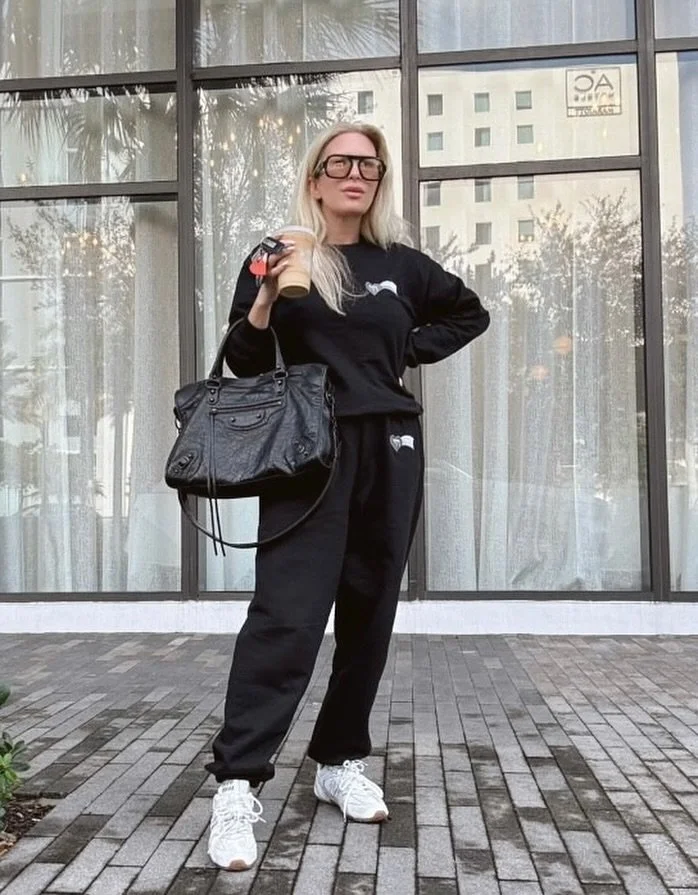 the black sweat set you&rsquo;ve been loving and gifting 🖤 a best-seller for the holiday season, snag one for yourself and one for someone you adore