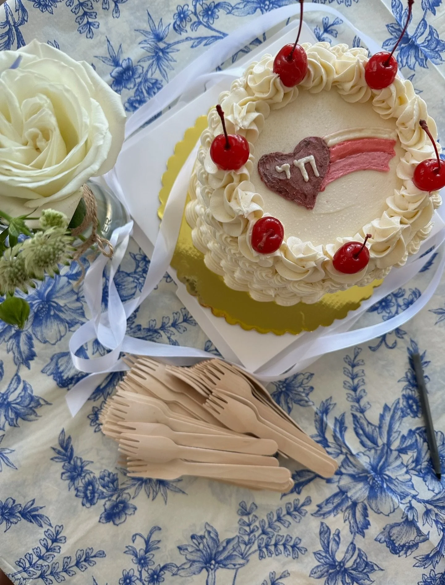 we like our branding edible too 🍒
 throwing it back to a 2024 moment, one of many gatherings that reminds us community has always been at the heart of chai