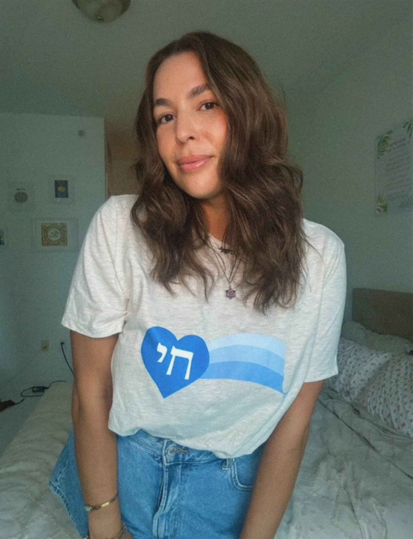 @aggressively_jewish repping chai with conviction