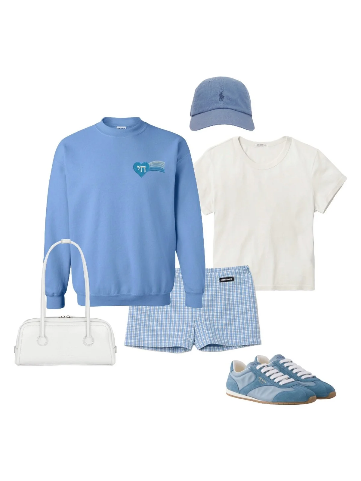 decked out in all things blue + white 💙

our limited edition Yom Ha&rsquo;Atzmaut crewneck is officially here! made to celebrate independence, resilience, and the enduring spirit of the Jewish people.

we&rsquo;ll be wearing ours on April 18 at @fle