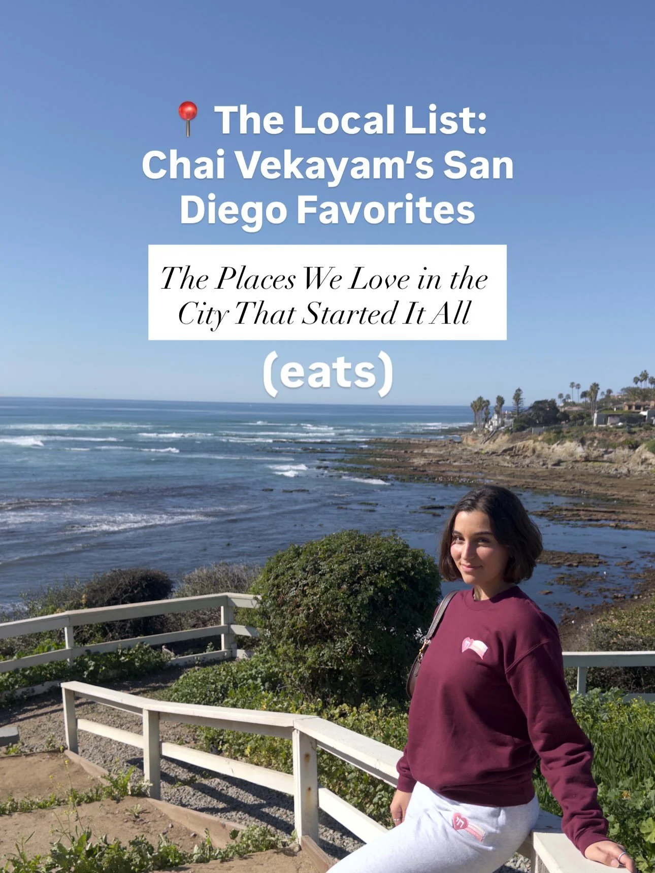 Save this for your next visit to San Diego 🌊☀️

The city where Chai Vekayam was born 💙

A guide to some of our favorite local spots &mdash; the places we go back to again and again, the bites we crave, and the food memories that have become part of