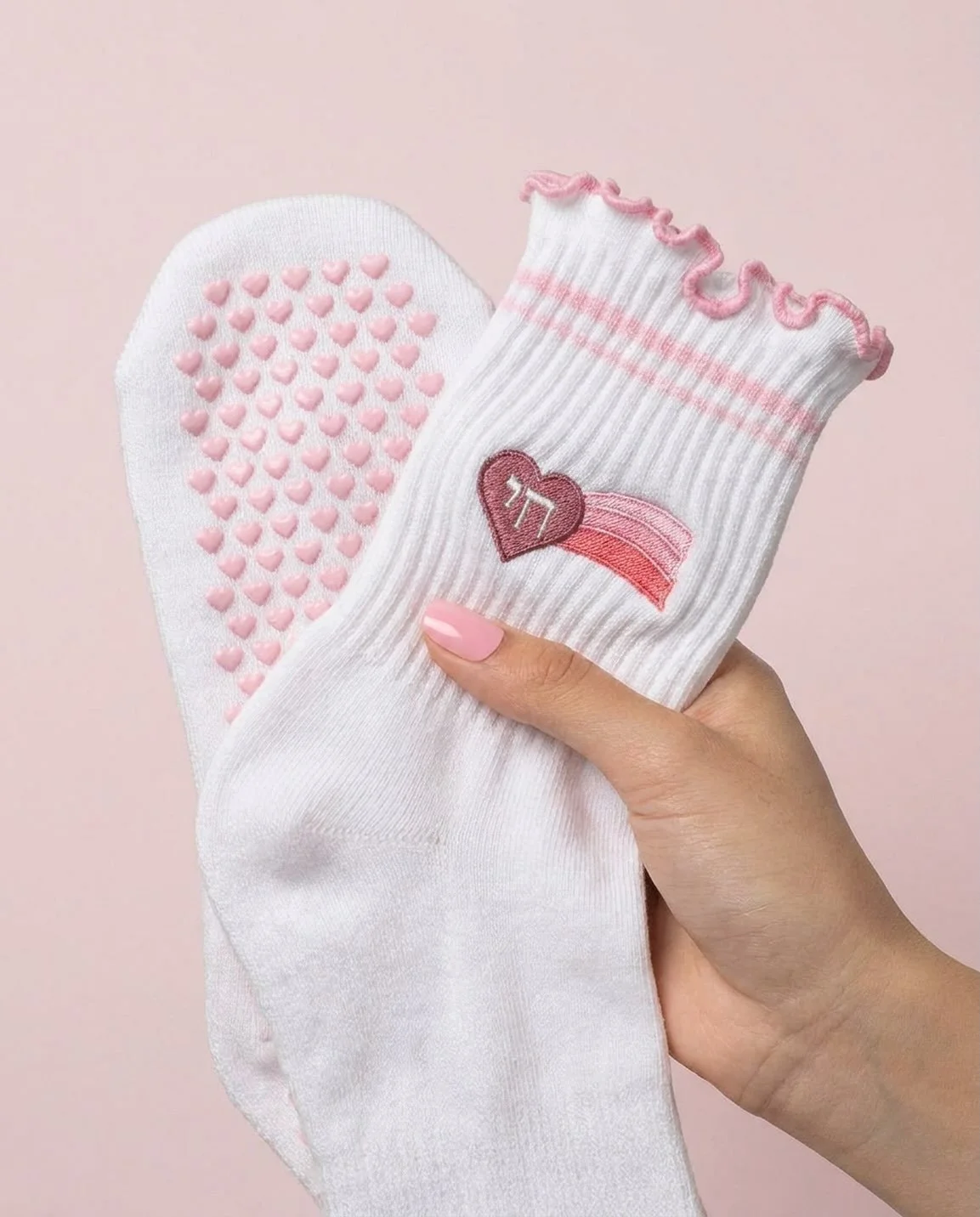 just a few weeks until pink socks are yours 💗