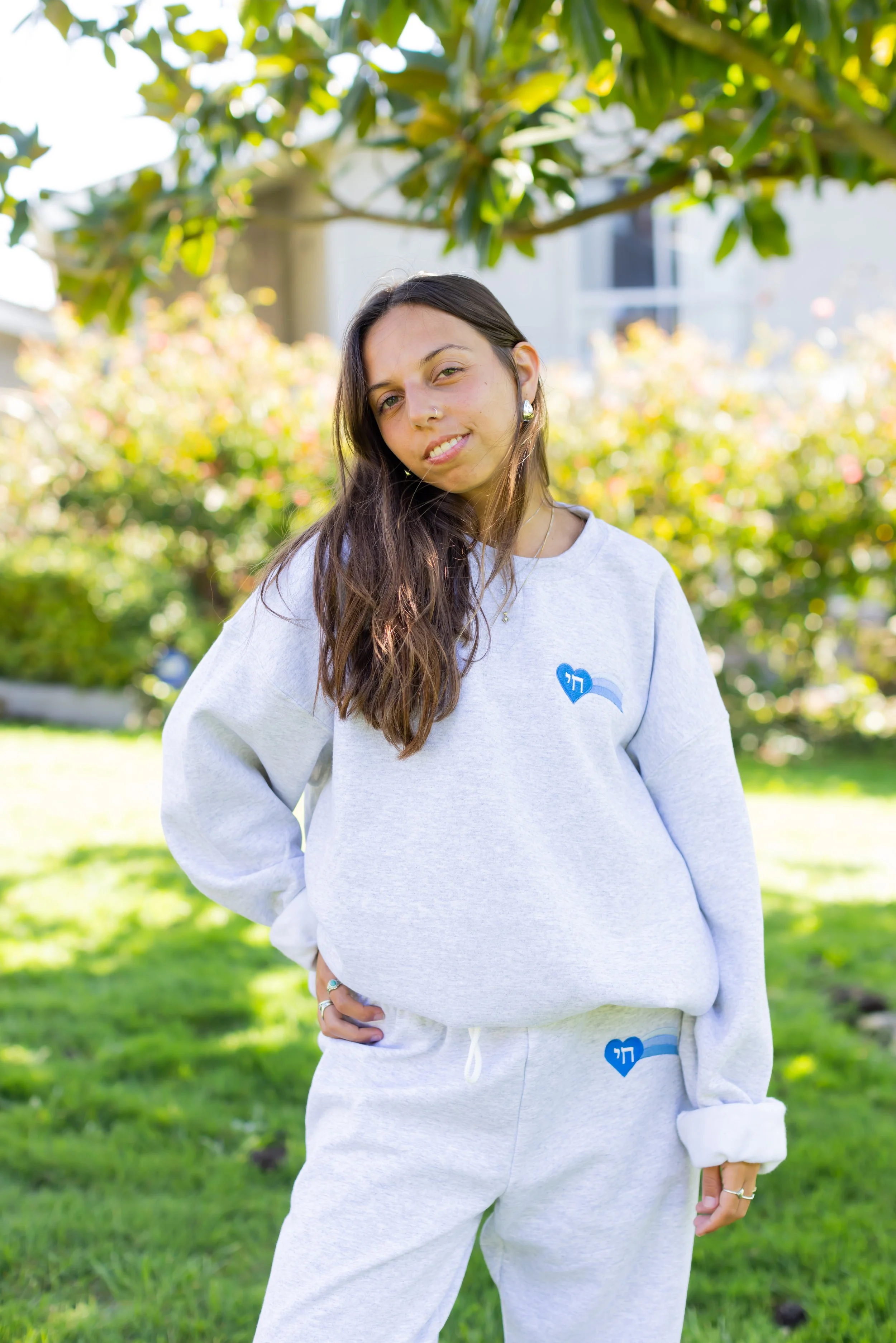 Chai Adult Sweatshirt - Ash Gray — Chai Vekayam