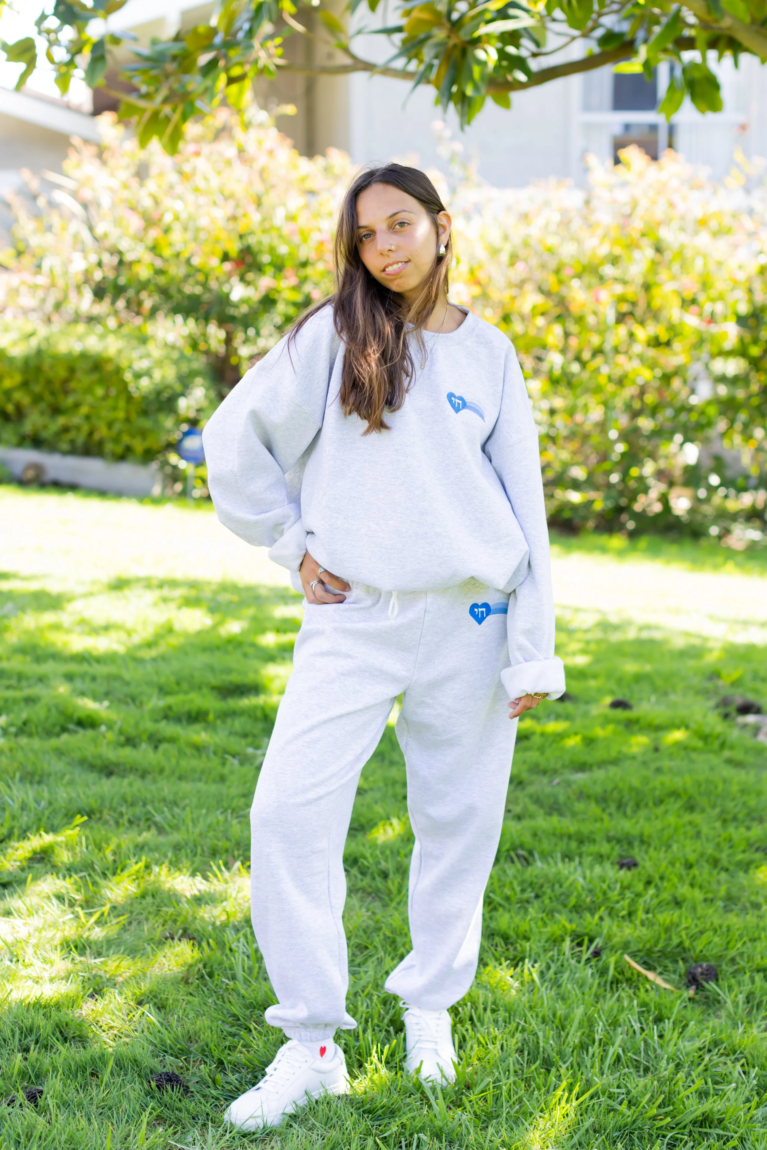 Chai Adult Sweatshirt - Ash Gray — Chai Vekayam