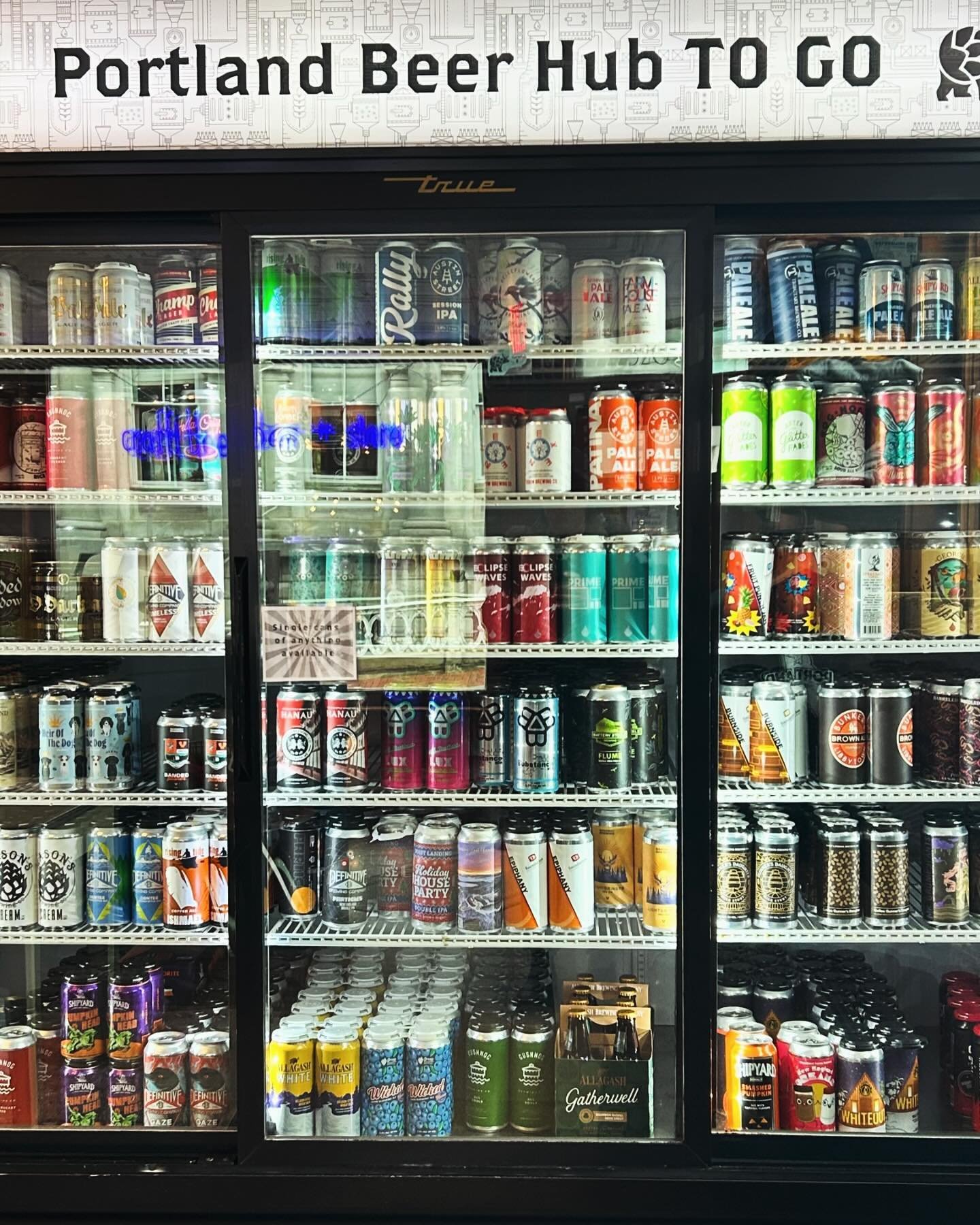 The sun is back + the coolers are stocked 

Here all weekend for all your beverage needs&hellip;for here + to go 🍻