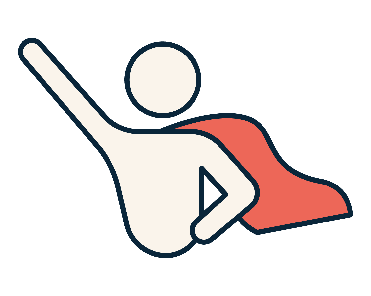 Superhero icon