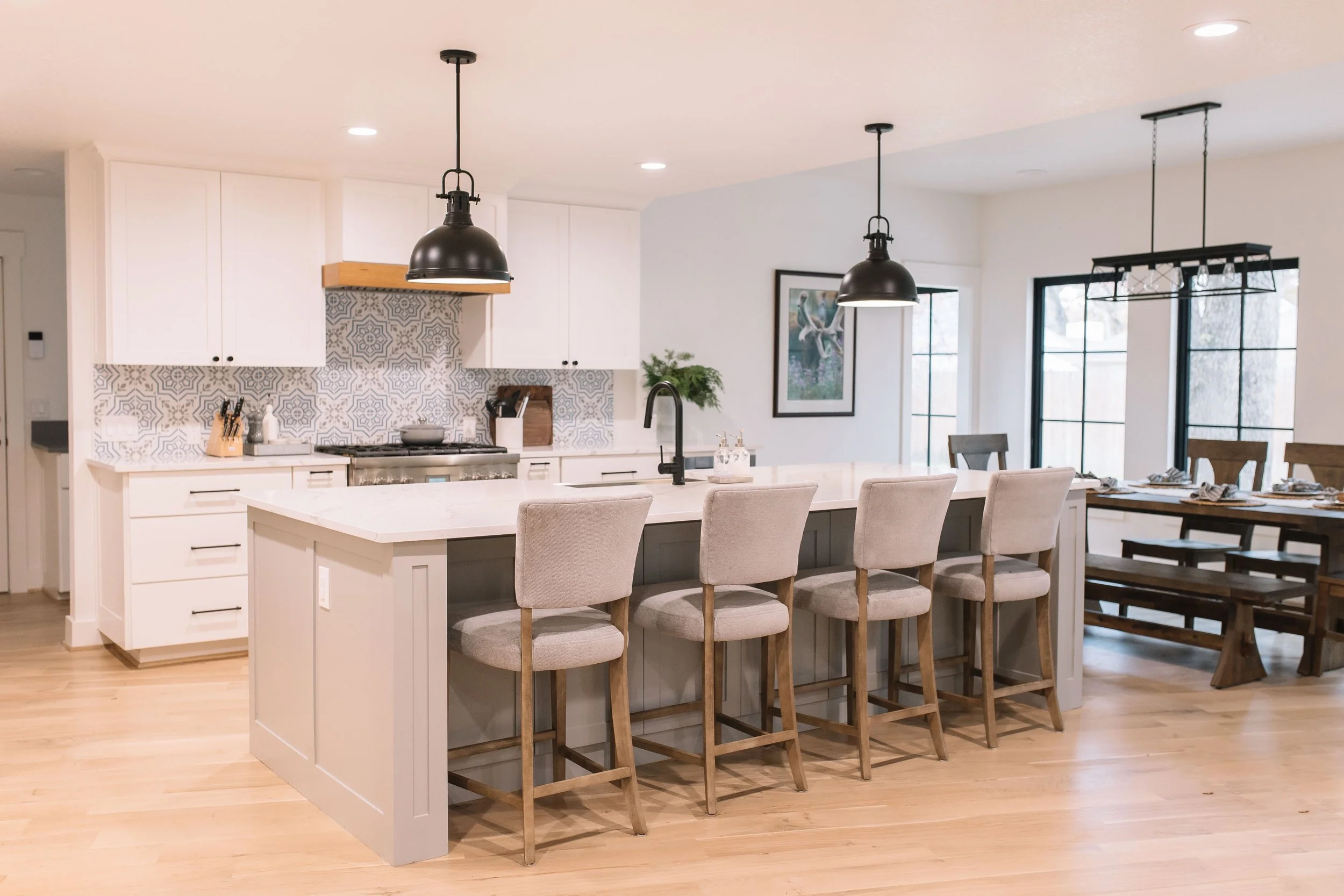 Kitchen and Dinning area at Bellaire, Fort worth Texas
