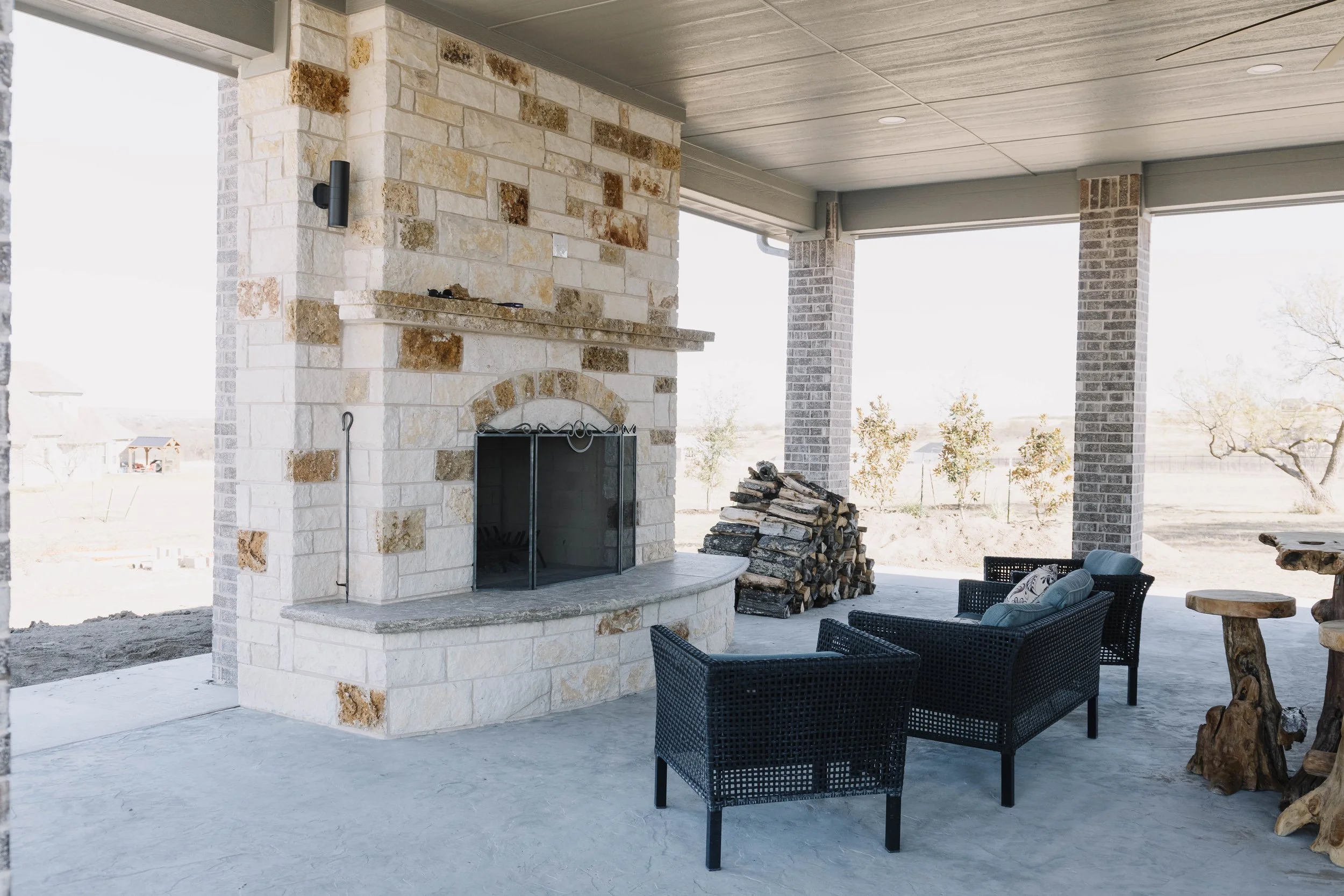 Rustic property view