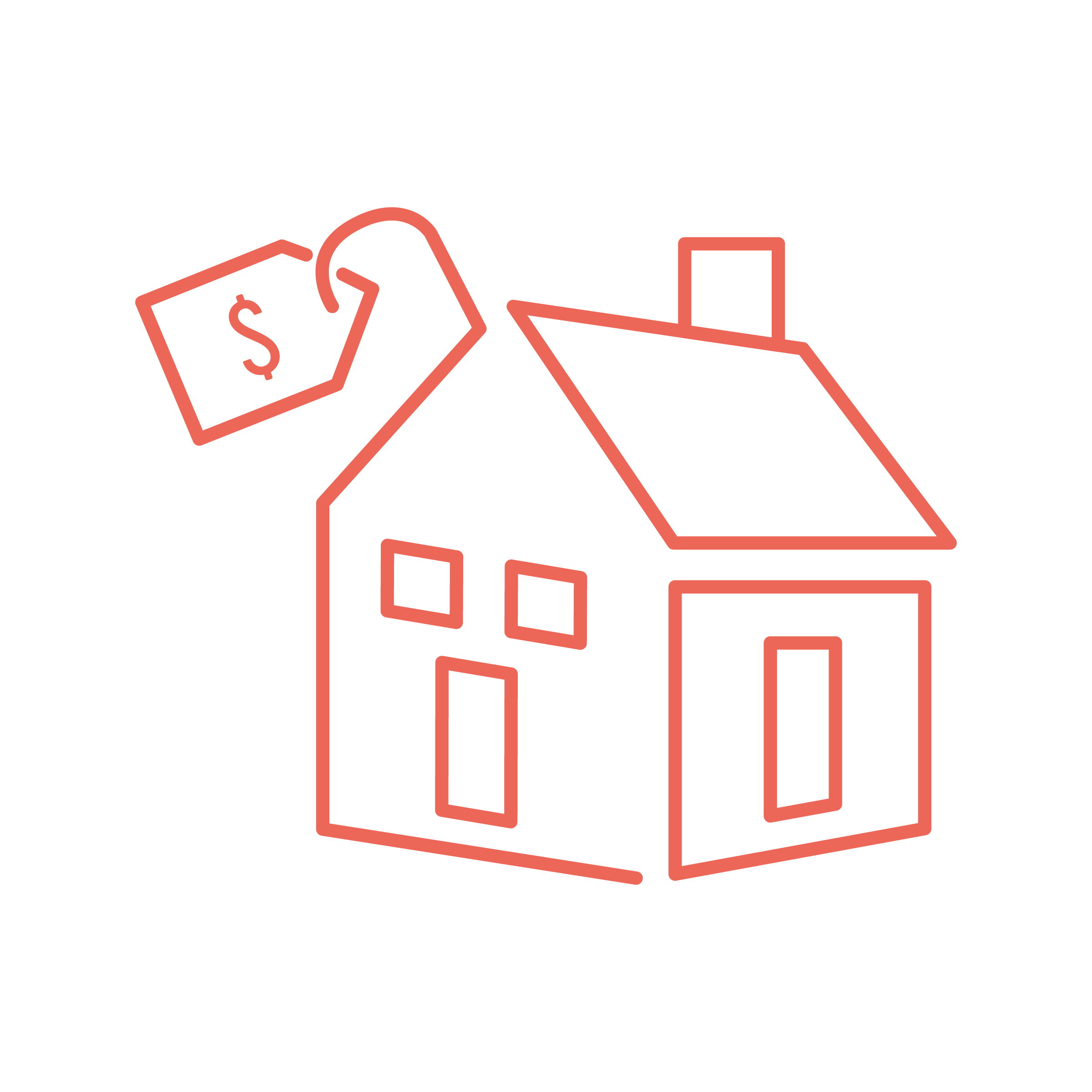 House on sale icon