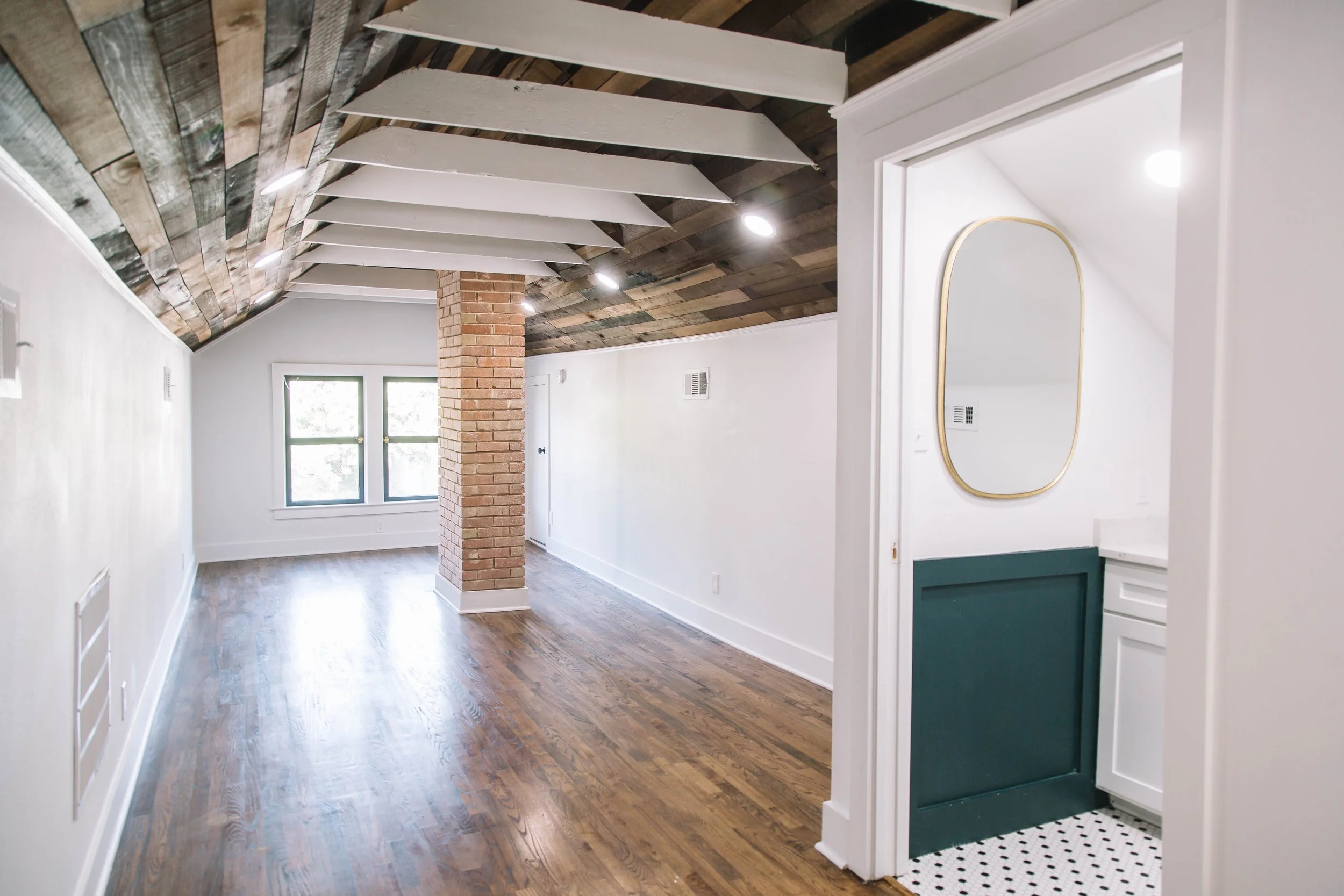 Colorful Fairmount restoration project by 6th Ave Homes