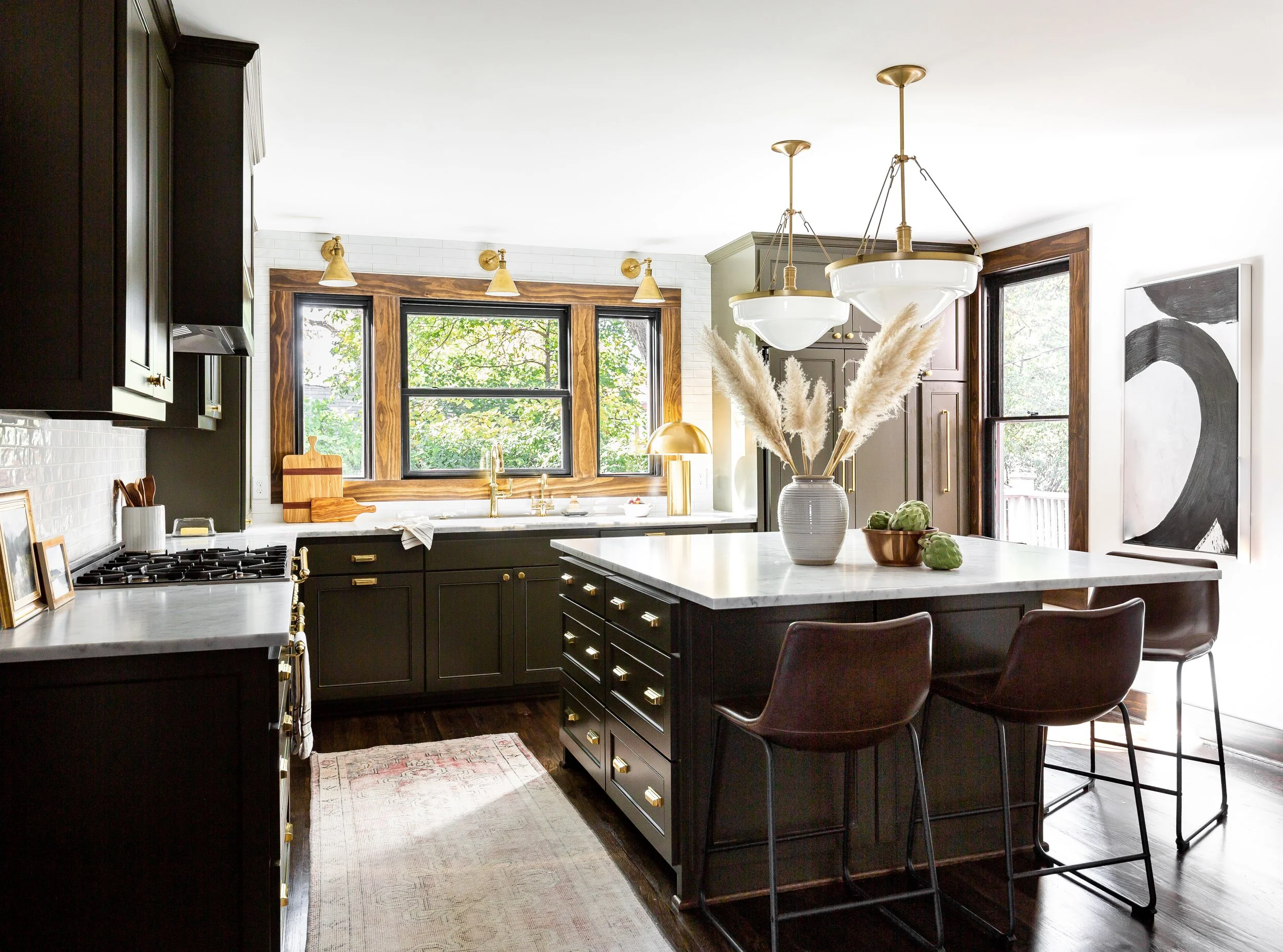 Full view of College Ave Kitchen after transformation