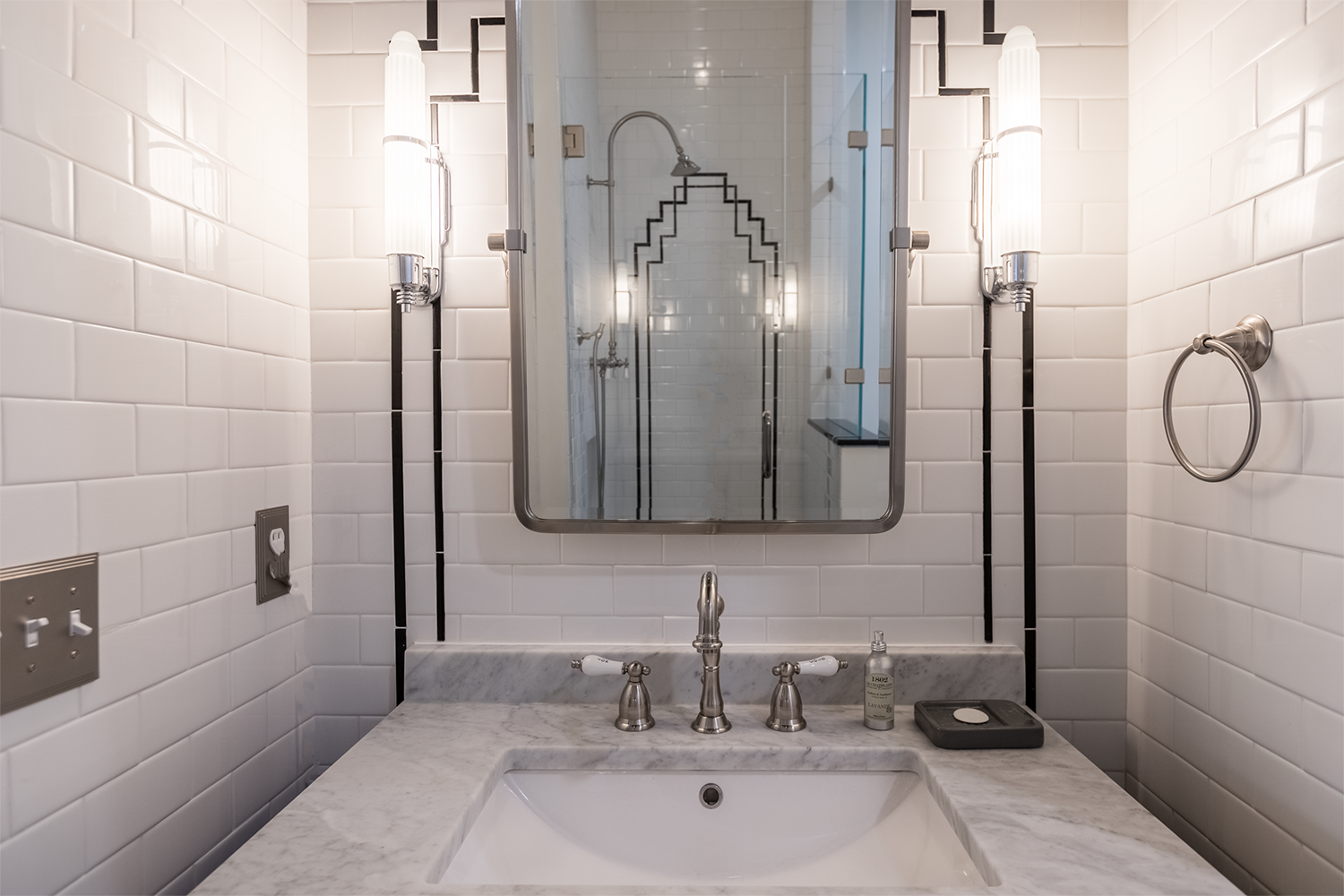 Radiant planning for bathroom and kitchen by 6th Ave Homes