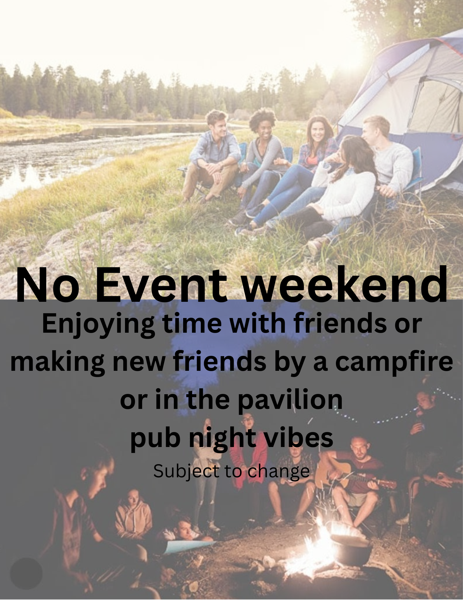 No Event Weekend