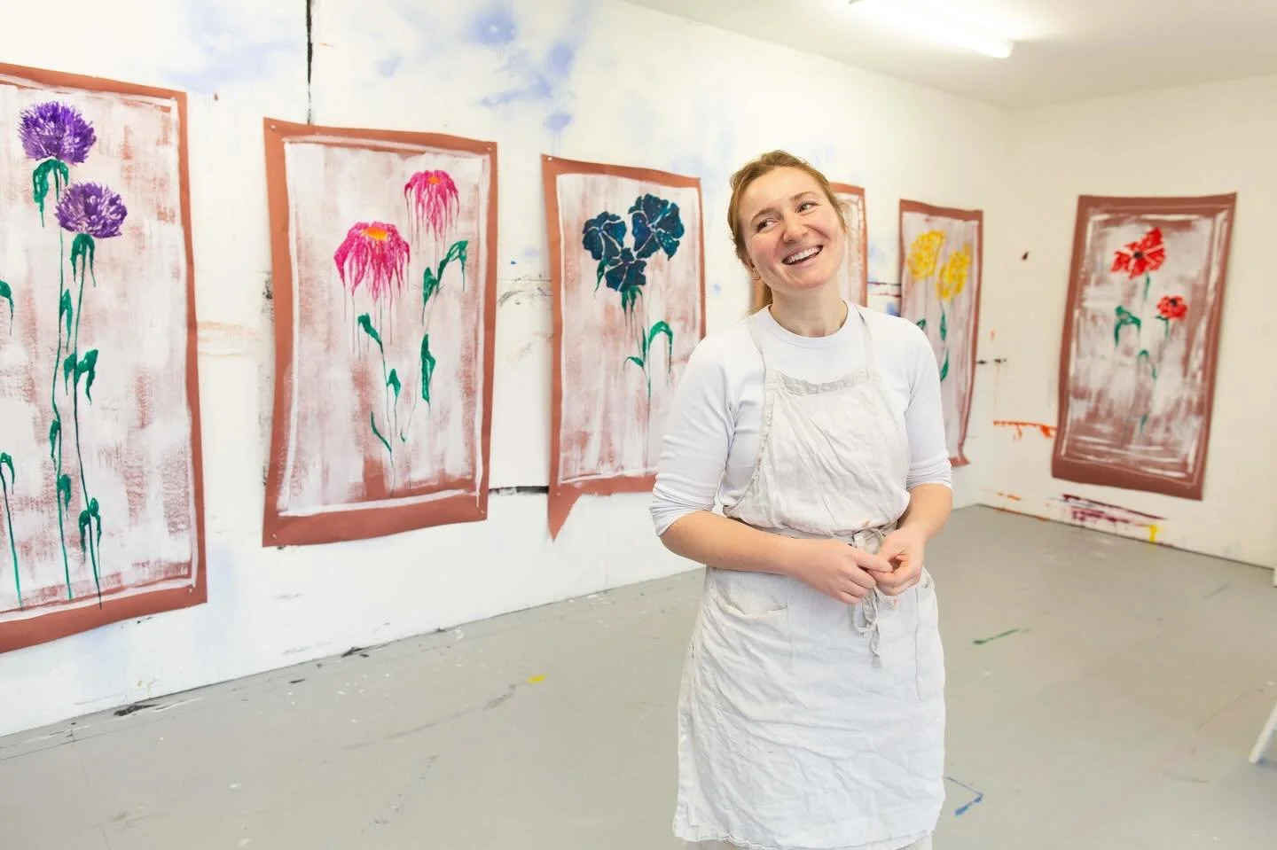 More photos from my time in the Maltings as the artist-in-residence @hauserwirthsomerset these past two months. 
It was the greatest residency on the planet, made even more special by the incredible group of people who are the soul of Hauser &amp; Wi