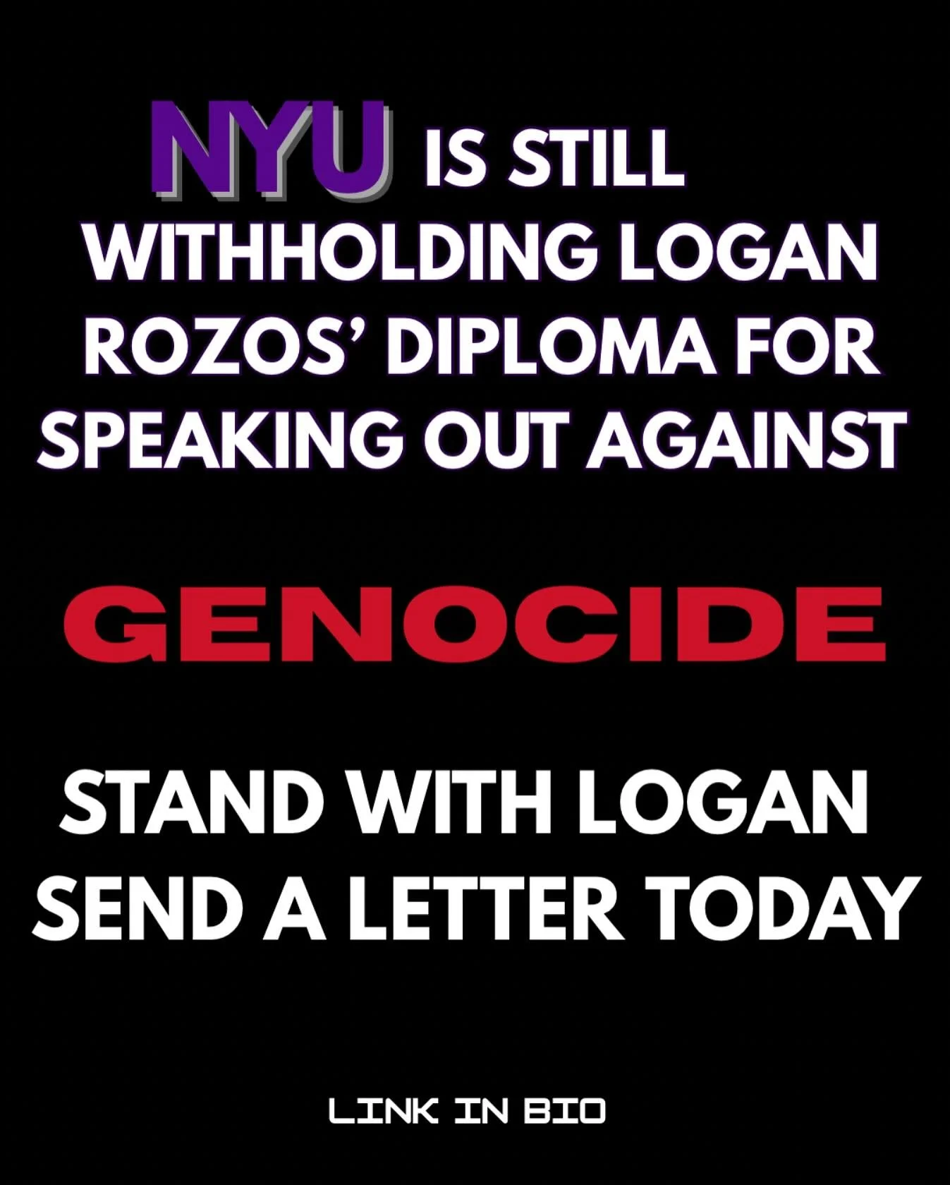 Have you signed our letter yet? Sign on today! find the link in our bio or on our story!
