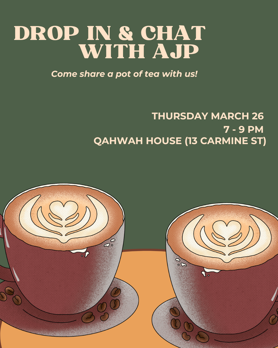 Qahwa House: Coffee &amp; Chat with AJP