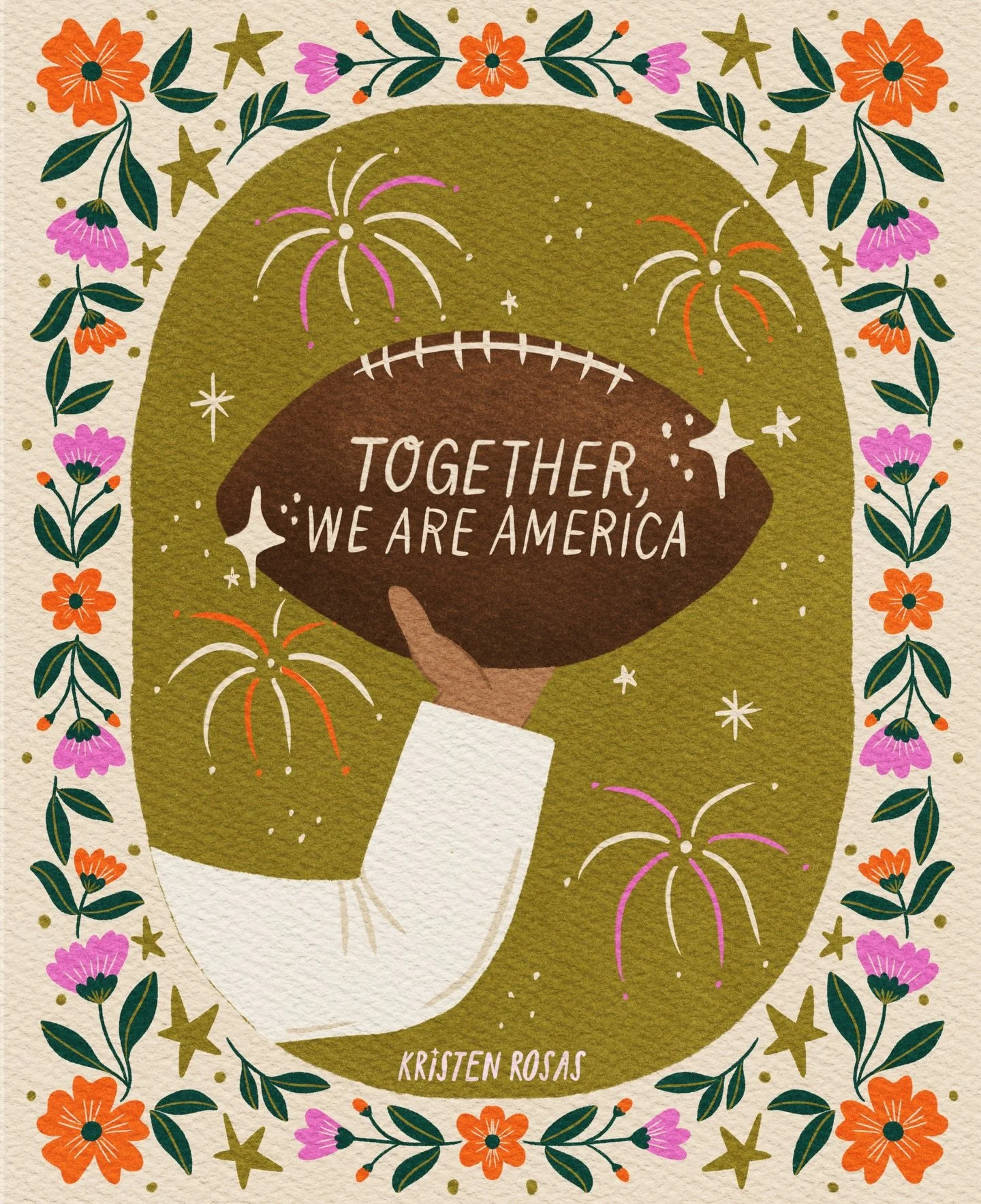 Together means all of us. Every story. Every accent. Every beat.

I haven&rsquo;t stopped thinking about that halftime show. It lit something in me. Seeing Ecuador get a shoutout?!!I screamed. I loved it all so much. Que lindo 🤍

Super Bowl , bad bu