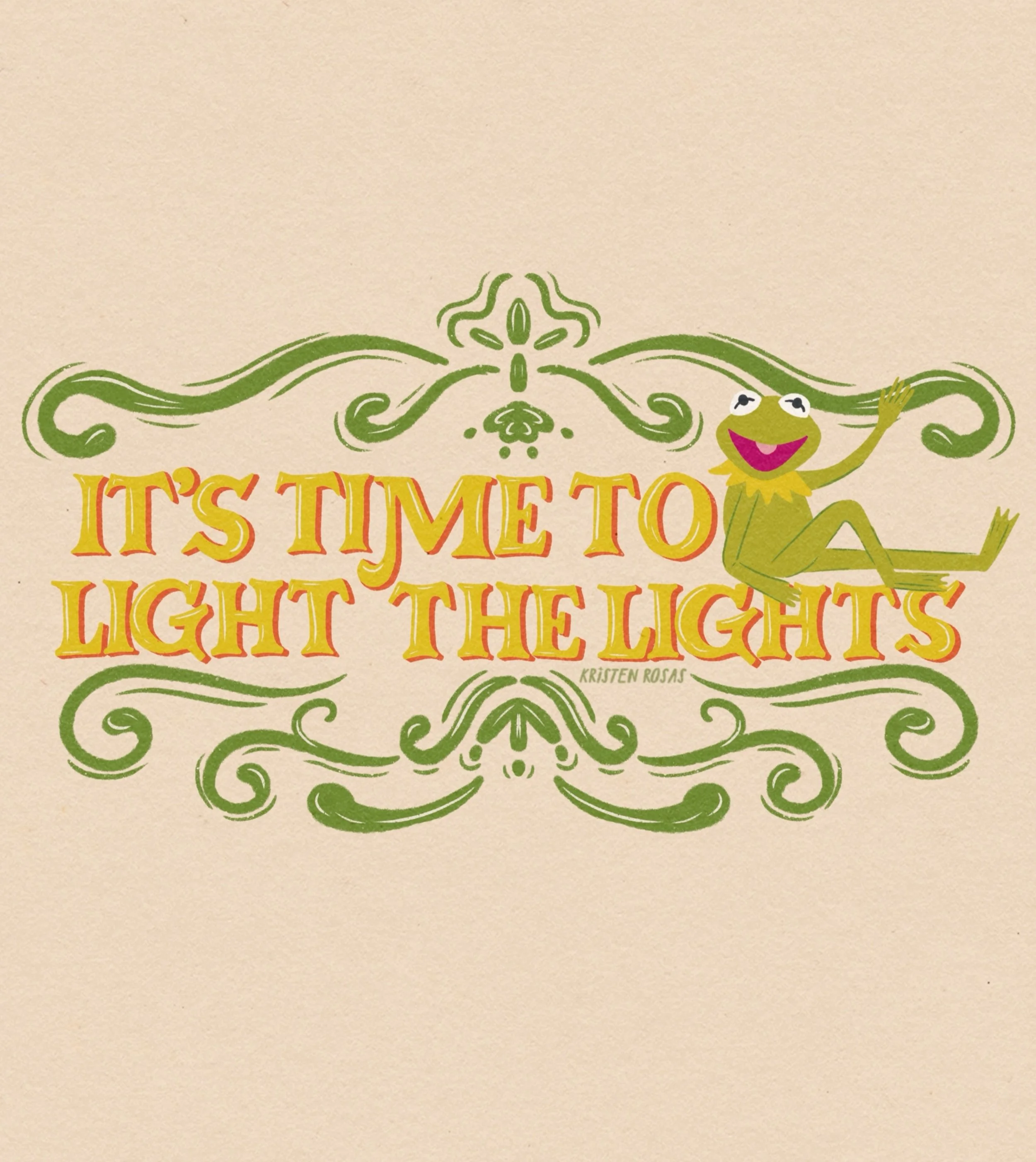 It&rsquo;s time to play the music ⭐️ it&rsquo;s time to light the lights ⭐️ Happy 50th anniversary to The Muppet Show!! #themuppetshow 

.
.
.
.
.
.
.
.
.
.

The muppets - muppet art - Disney - jim Henson - illustration - artist - illustrator - Disne