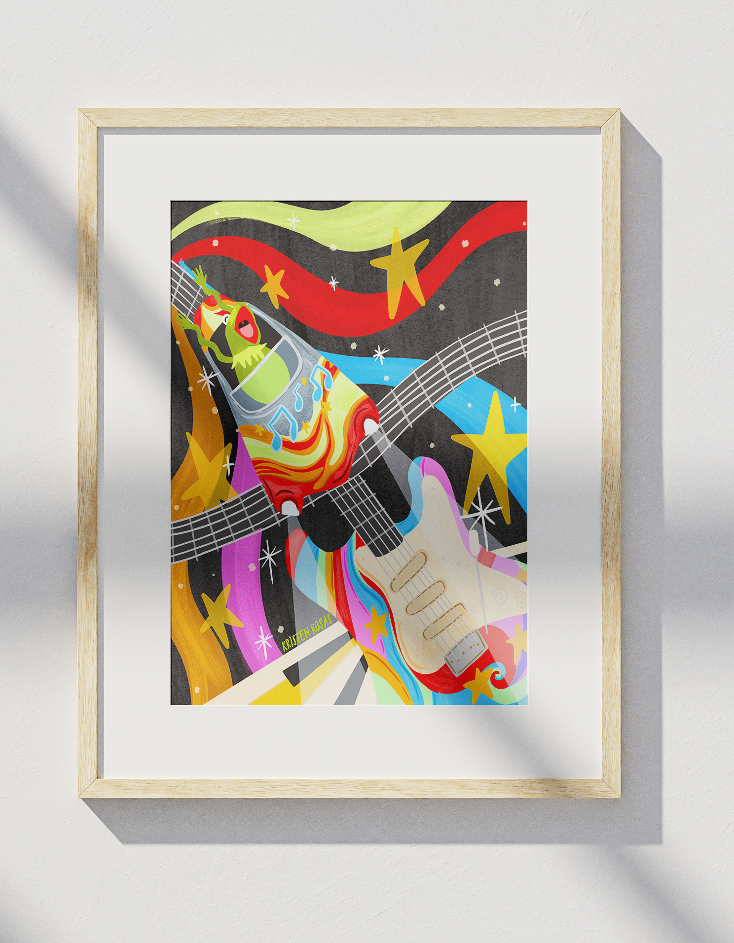 Rock n Roller Frog