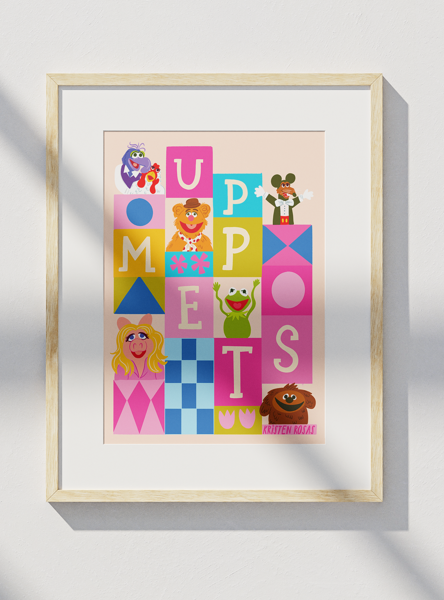 It's A Small Puppet World After All Print
