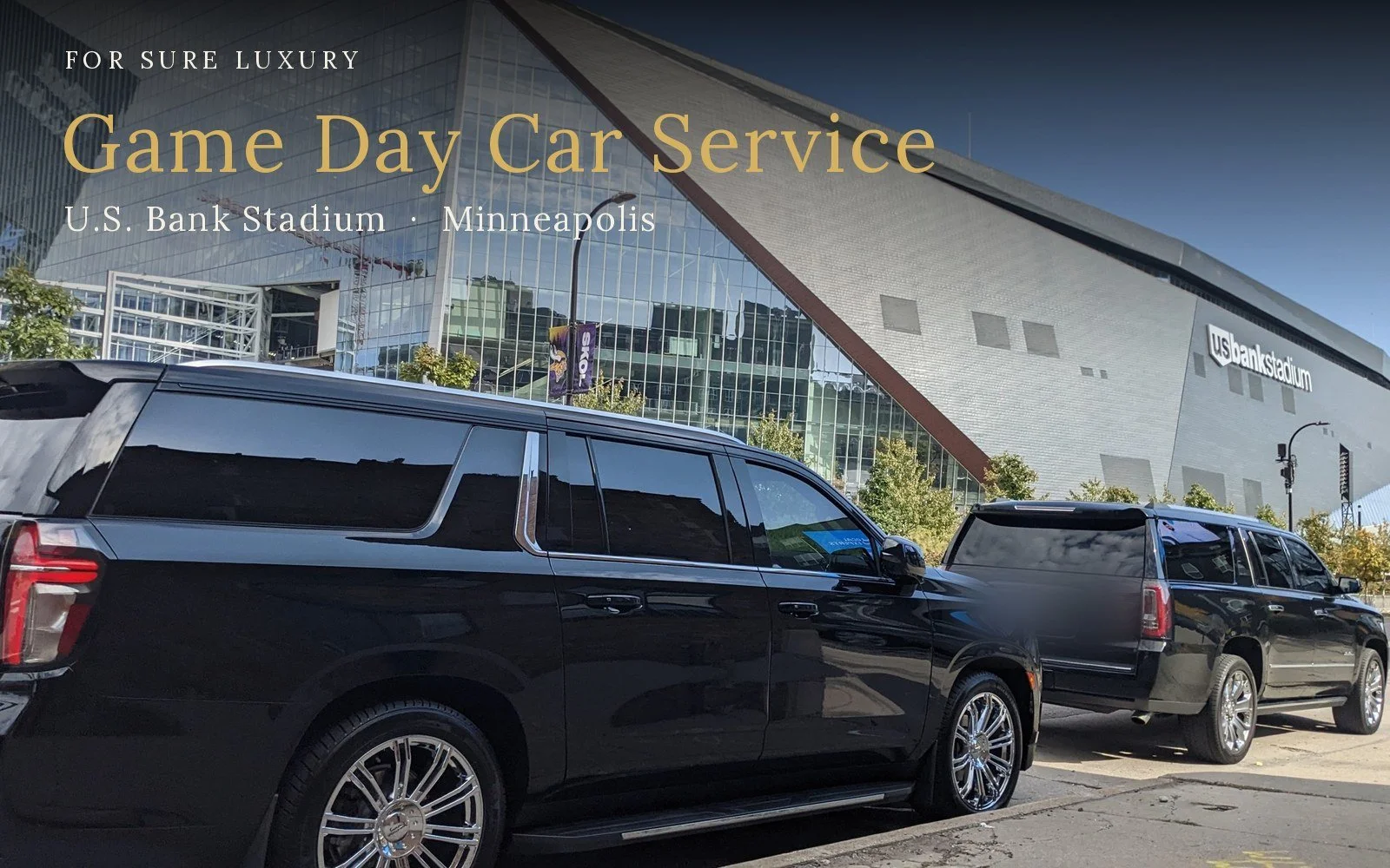 Vikings Game Day at U.S. Bank Stadium: Skip the Parking with a Private Chauffeur
