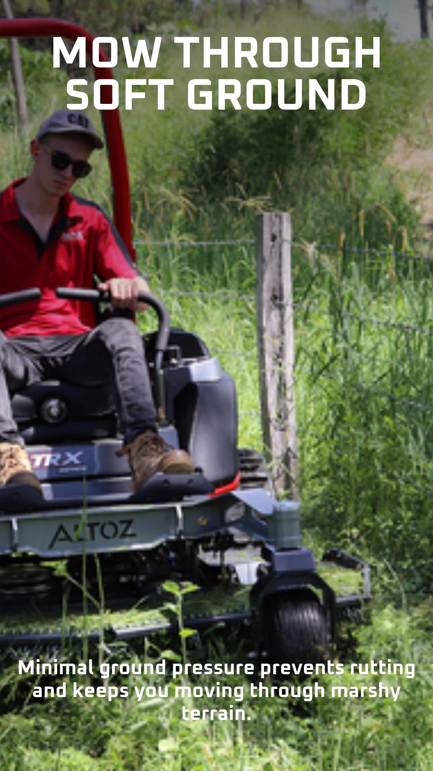 Meet the zero-turn tracked mower - built for operators who need speed and stability. Superior traction, reduced ground pressure and tight turning control mean more access, less downtime and better productivity.
⭕ Book your free onsite demo: altozmowe