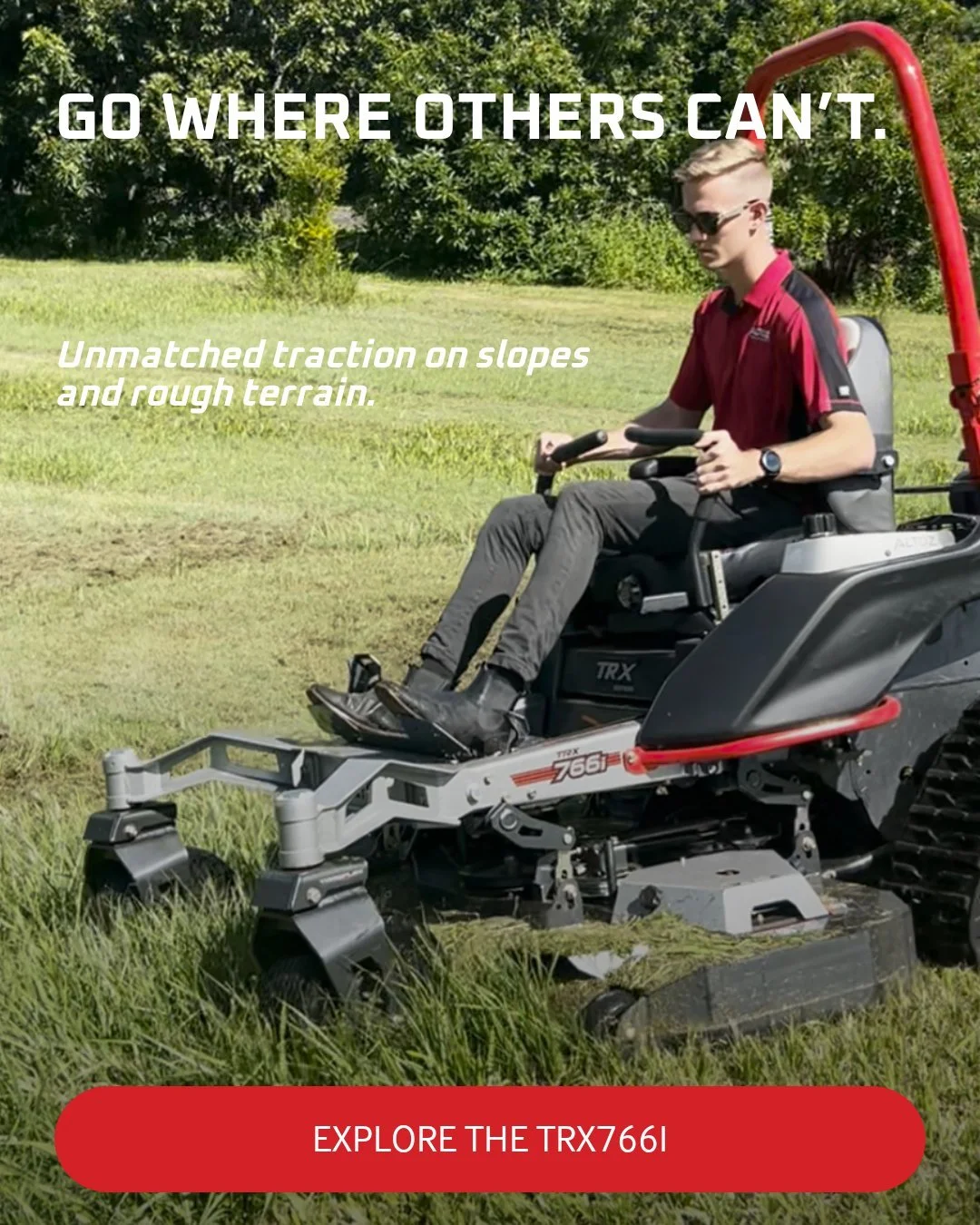 Altoz tracked mowers lead the way&mdash;built for stability and control on slopes, soft ground and uneven terrain.
With unmatched traction and operator-focused design, they deliver safer, smarter mowing where others can&rsquo;t.

⭕ Book your onsite d
