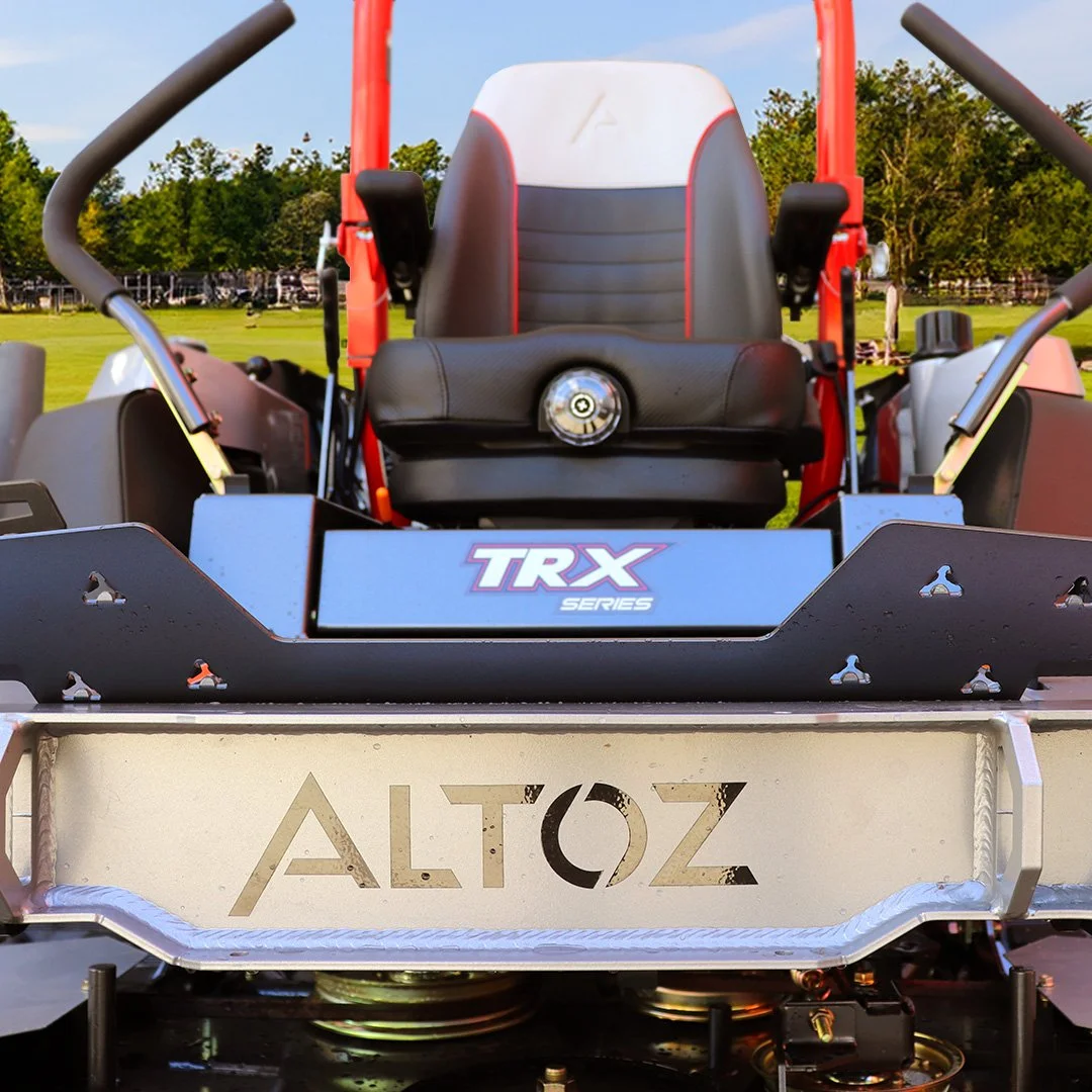 The original tracked zero-turn mower. Still leading the way.

Altoz changed the game -  bringing tracked zero-turn technology to the industry to deliver more traction, more stability, and more control where it matters most.

Ready to level up your mo