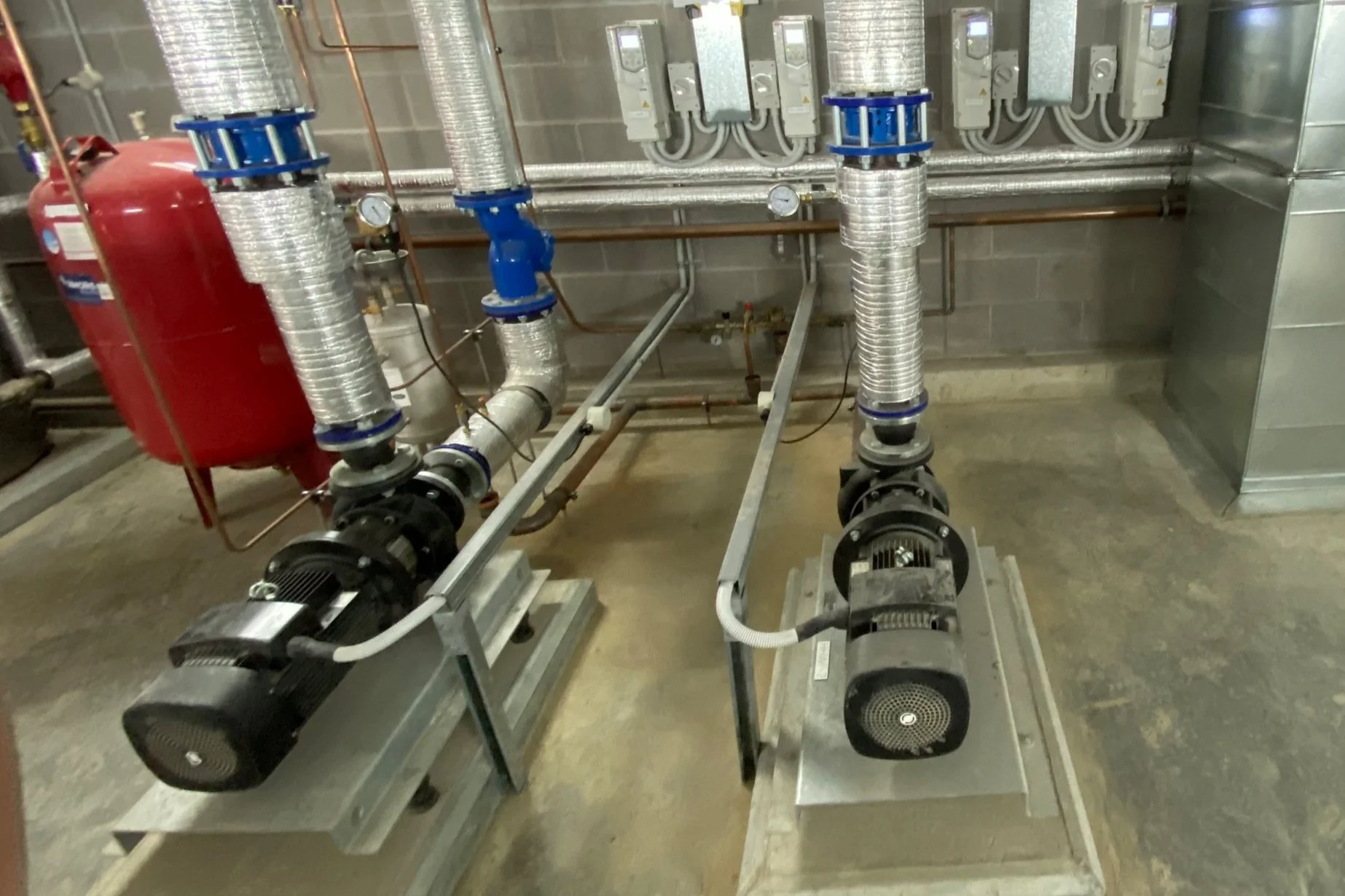 Circulation pump installation