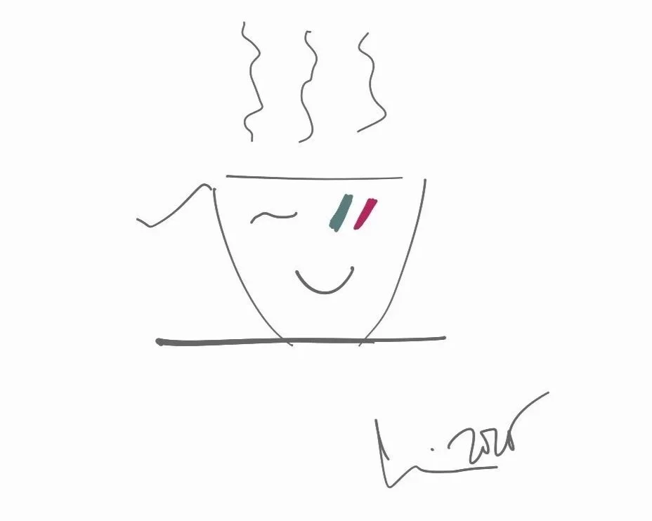 Mexican coffee cup, by Luis Martín, All Rights Reserved.