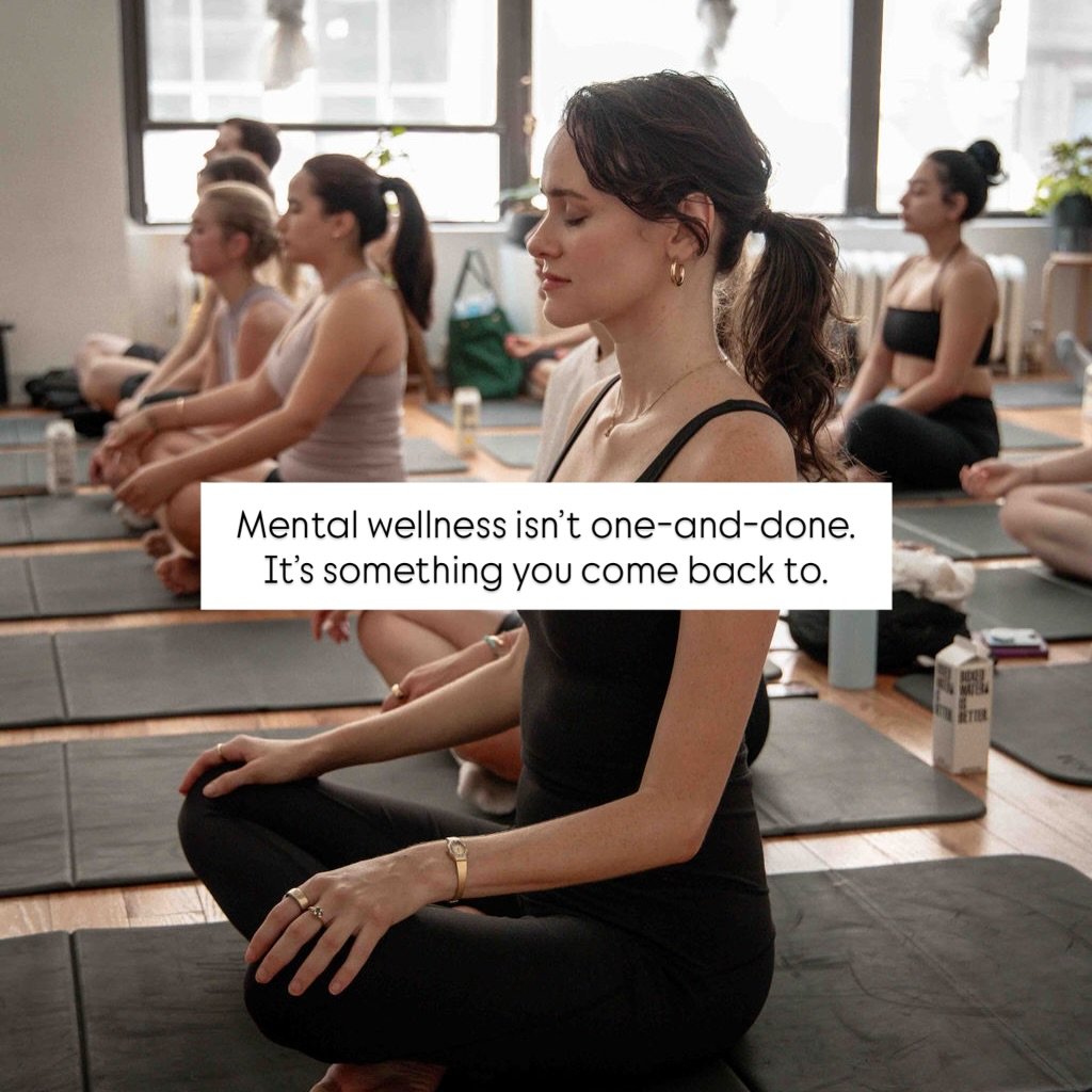 Mental wellness isn&rsquo;t a one-time reset.
It&rsquo;s something you return to, again and again.

In 2026, Our Studio Wellness is introducing quarterly themes with monthly topics so your growth can build naturally over time. Each session stands alo