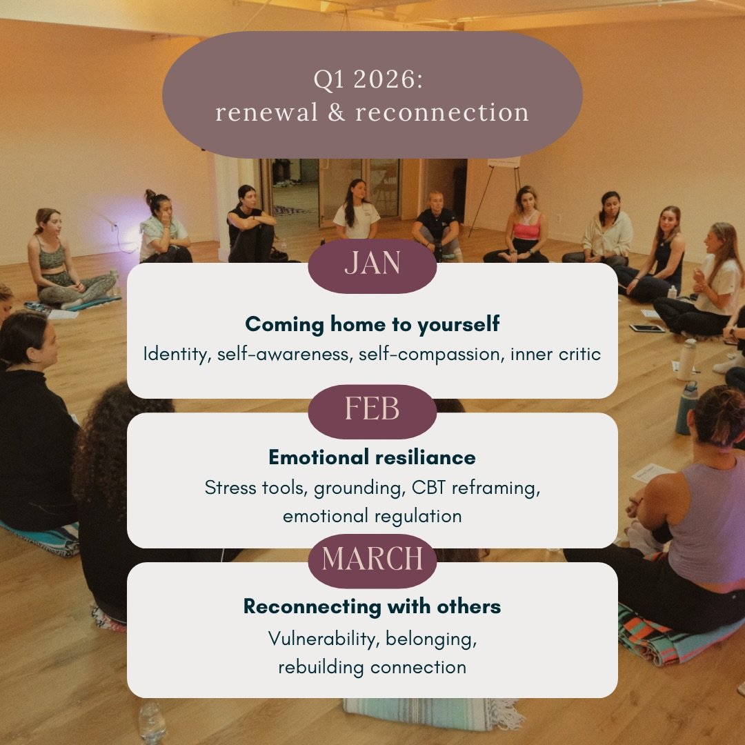 We&rsquo;re entering 2026 with intention ✨

This year at @ourstudio_wellness, we&rsquo;re introducing quarterly themes so your wellness journey can feel connected, continuous, and even more meaningful!

Q1 Theme: Renewal &amp; Reconnection🪞
A season